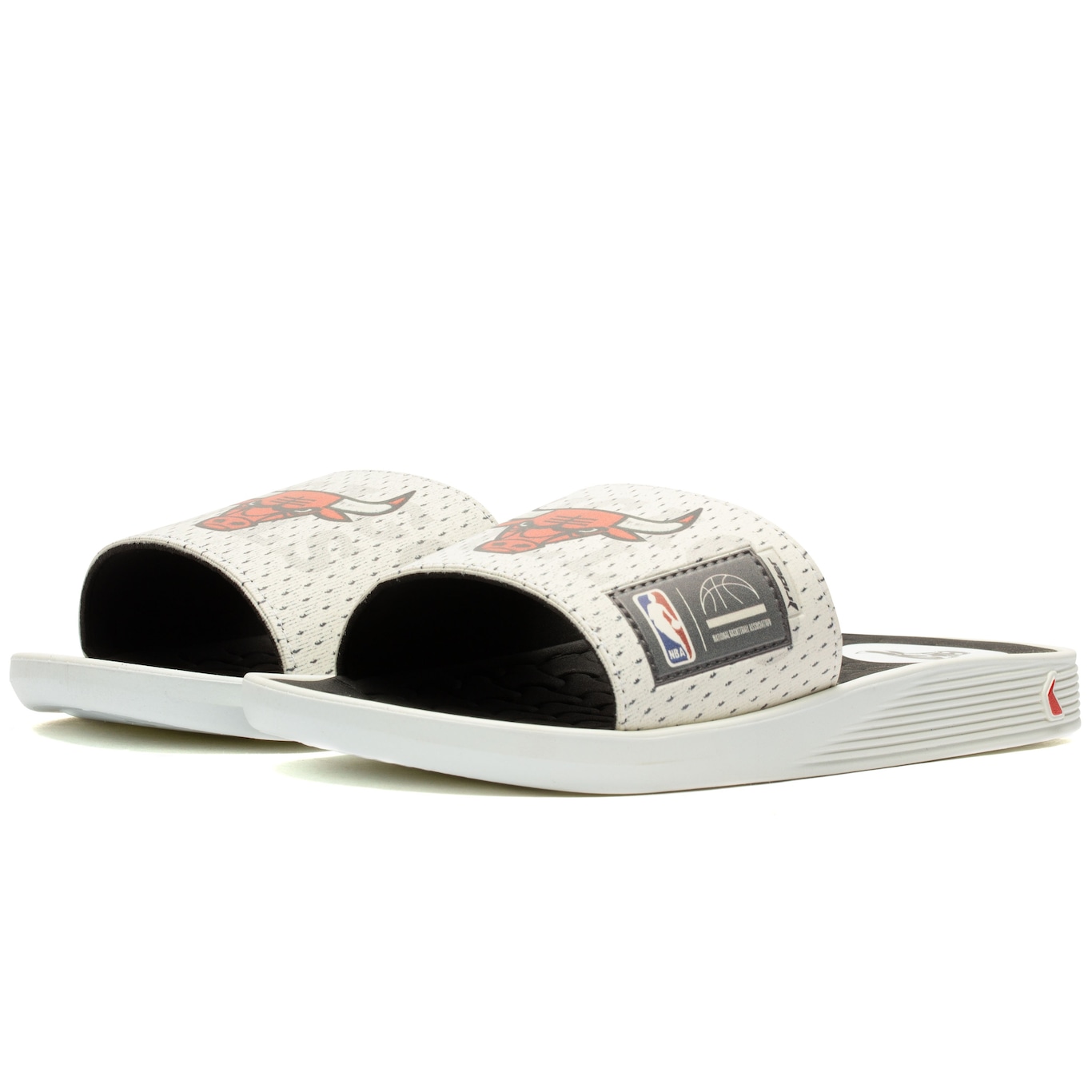 Chinelo Chicago Bulls Rider NBA Slide + Meia Cano Alto - Adulto - Foto 3