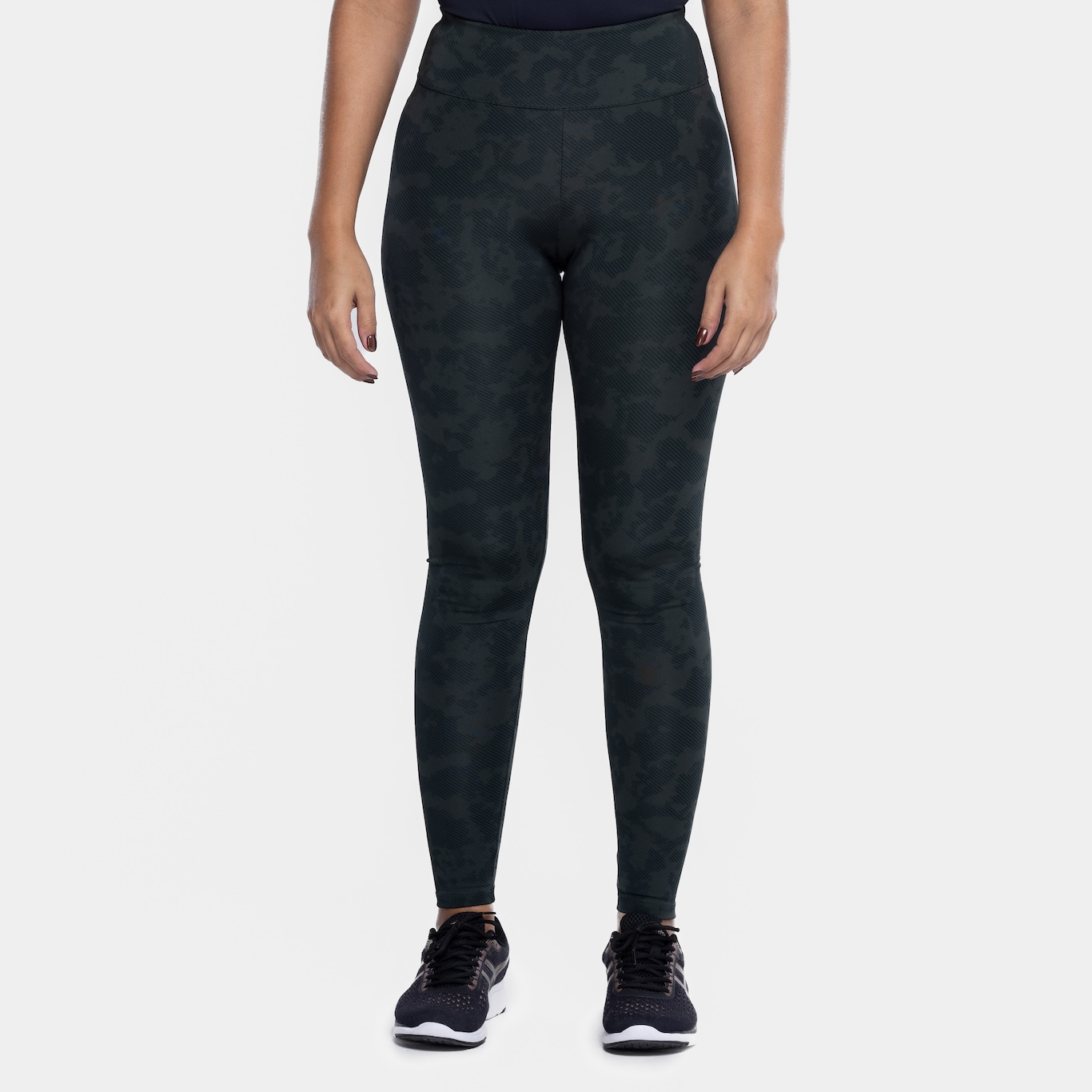 Calça Legging Feminina Oxer Campeão Print Cós Baixo Baixa Compressão - Foto 4