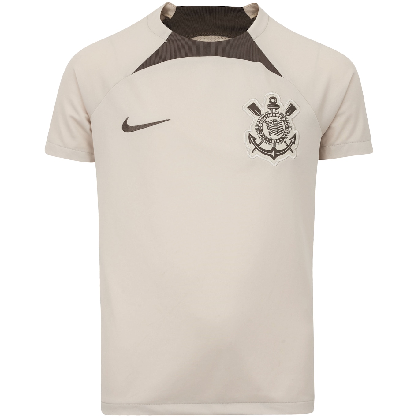 Camisa do Corinthians Nike Infantil Treino Torcedor - Foto 1