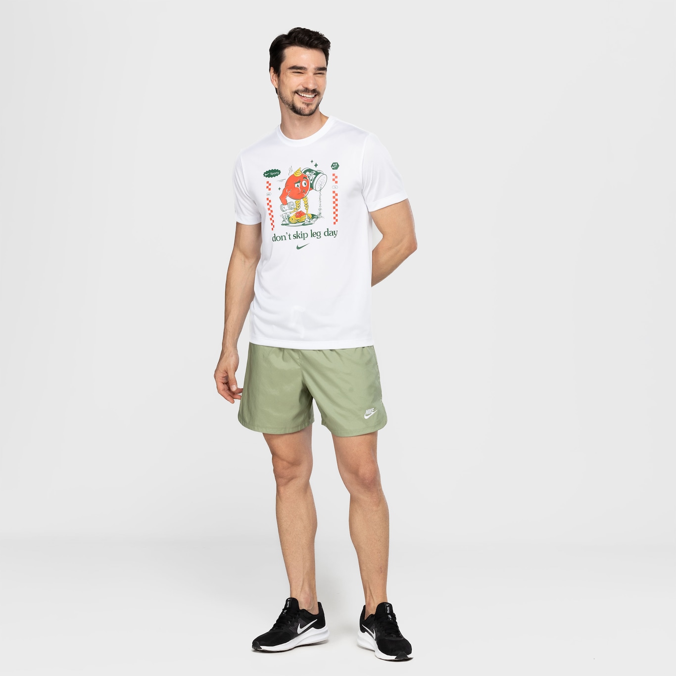 Camiseta Masculina Nike Manga Curta Dri-Fit RLGD Humor 2 - Foto 4