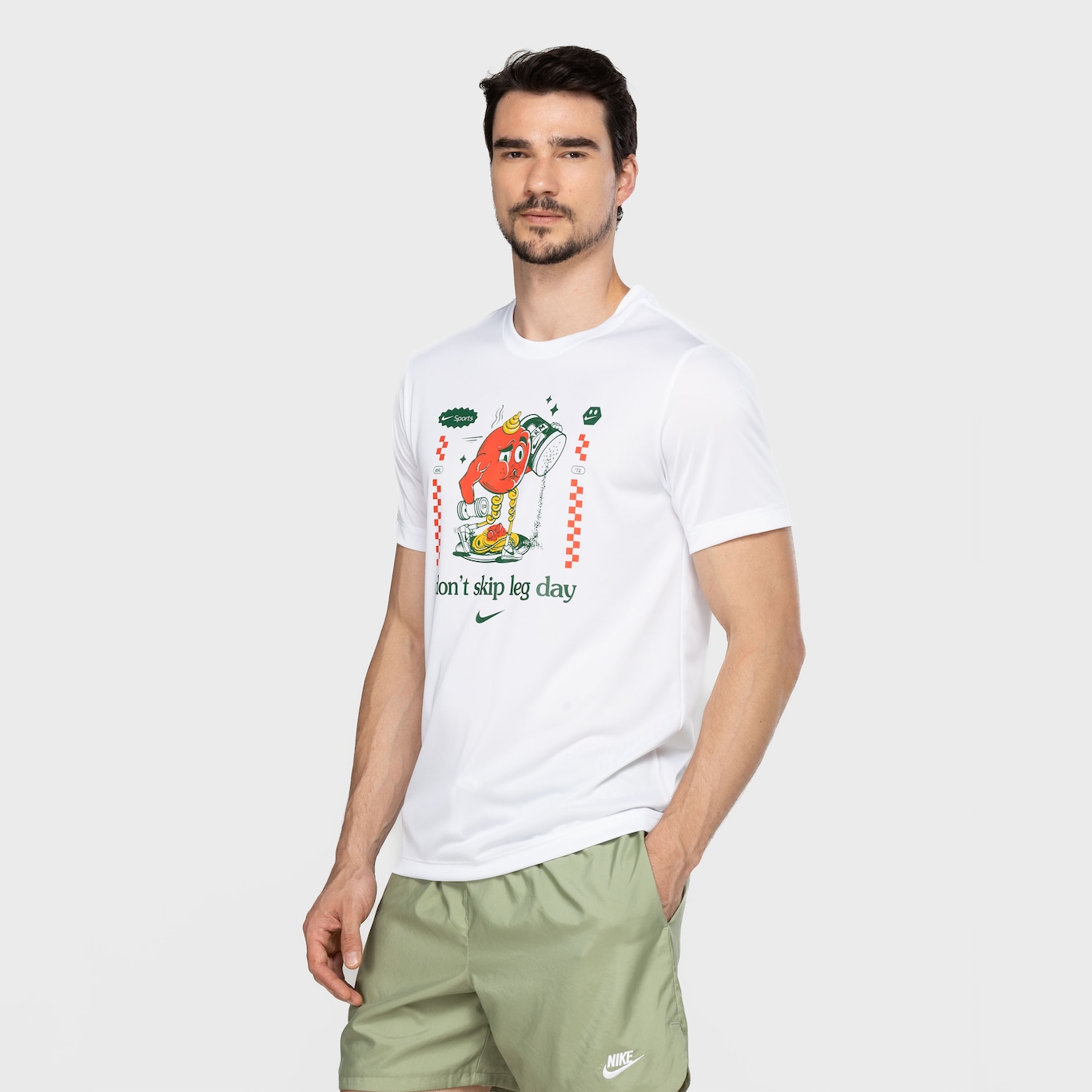 Camiseta Masculina Nike Manga Curta Dri-Fit RLGD Humor 2 - Foto 5