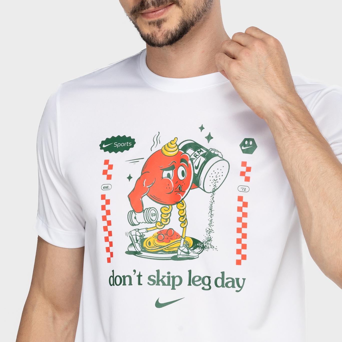 Camiseta Masculina Nike Manga Curta Dri-Fit RLGD Humor 2 - Foto 6