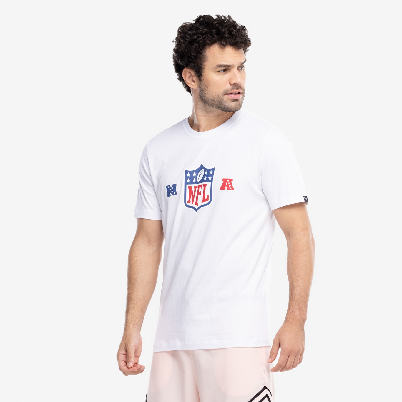 Camiseta Masculina New Era NFL Manga Curta Logo Shield - Foto 5