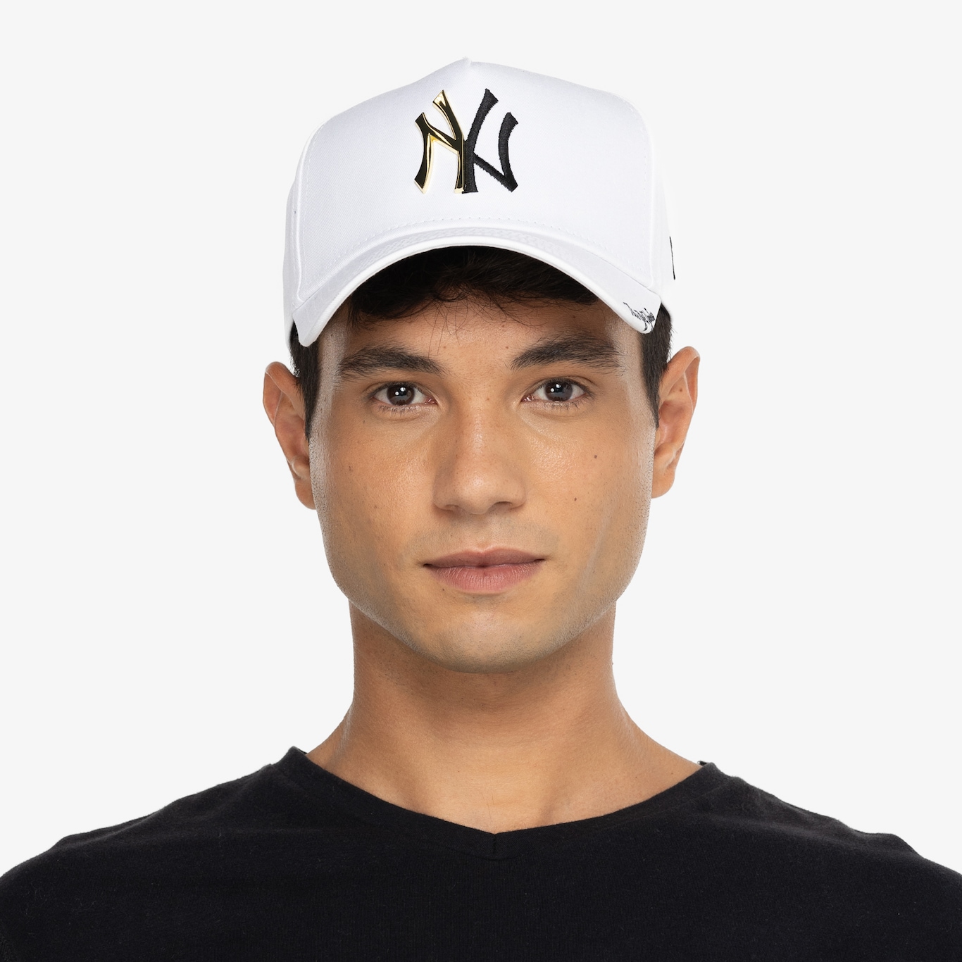 Boné do New York Yankees Aba Curva New Era MLB Snapback 940 White AF - Adulto - Foto 2