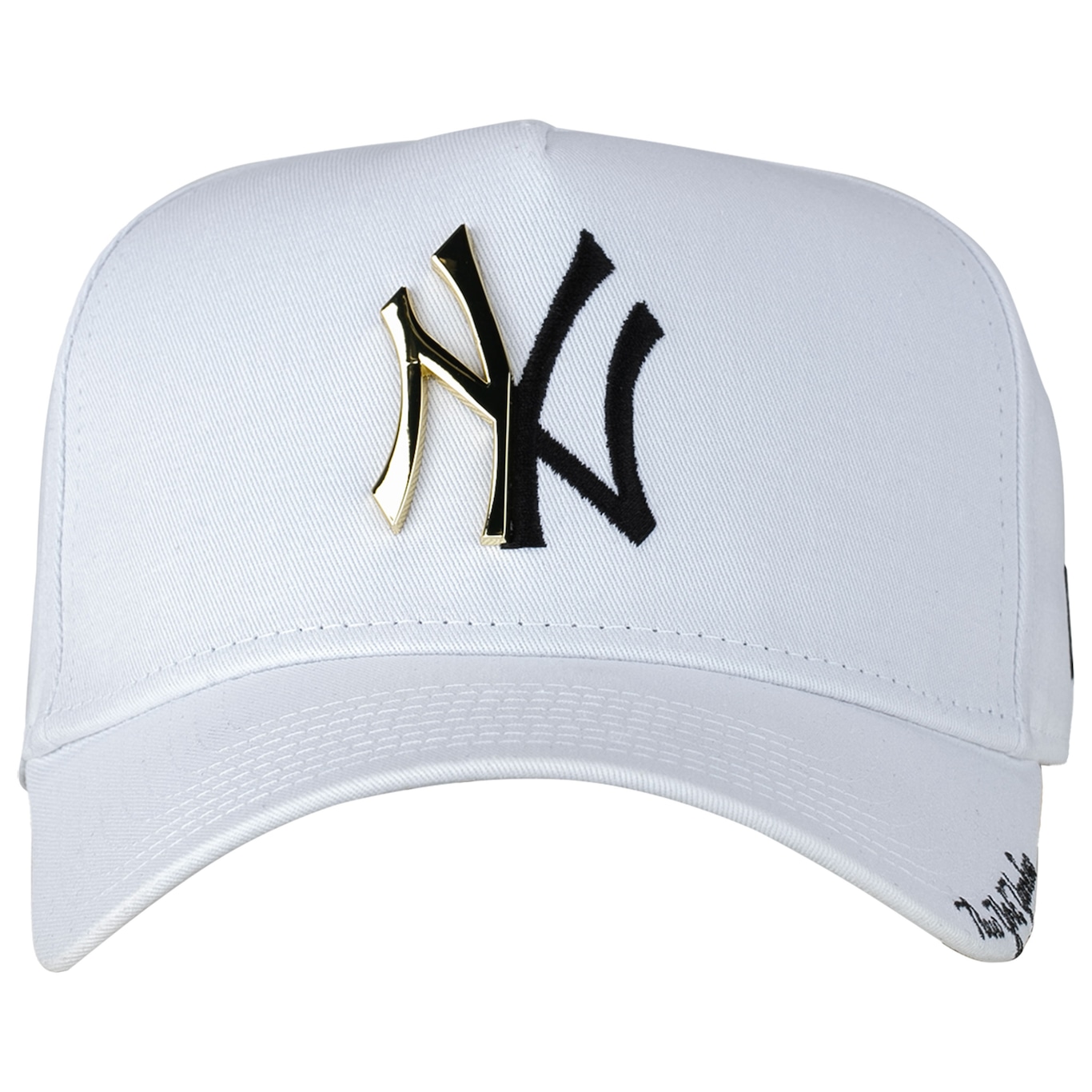 Boné do New York Yankees Aba Curva New Era MLB Snapback 940 White AF - Adulto - Foto 6