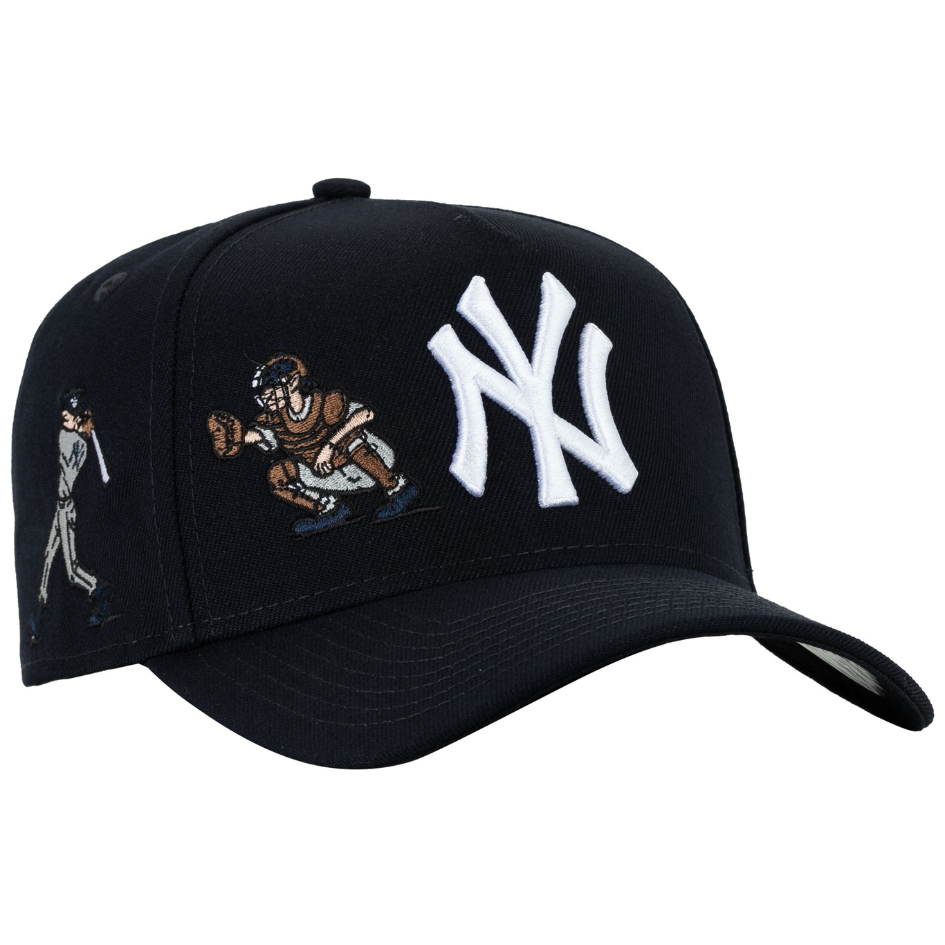 Boné do New York Yankees Aba Curva New Era MLB Snapback 940 AF SN Freestyle - Adulto - Foto 5