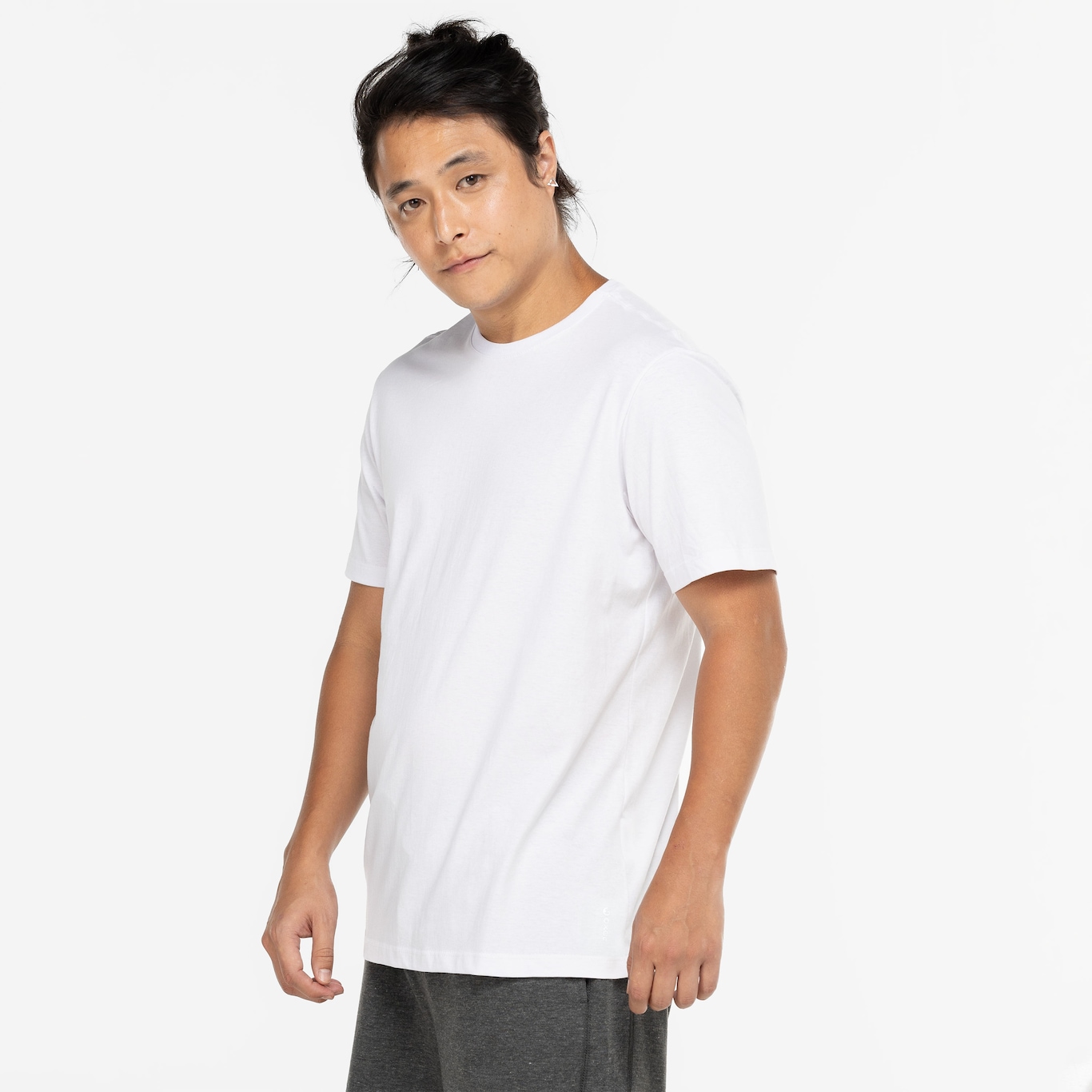 Camiseta Masculina Oxer Manga Curta Básica Algodão - Foto 4