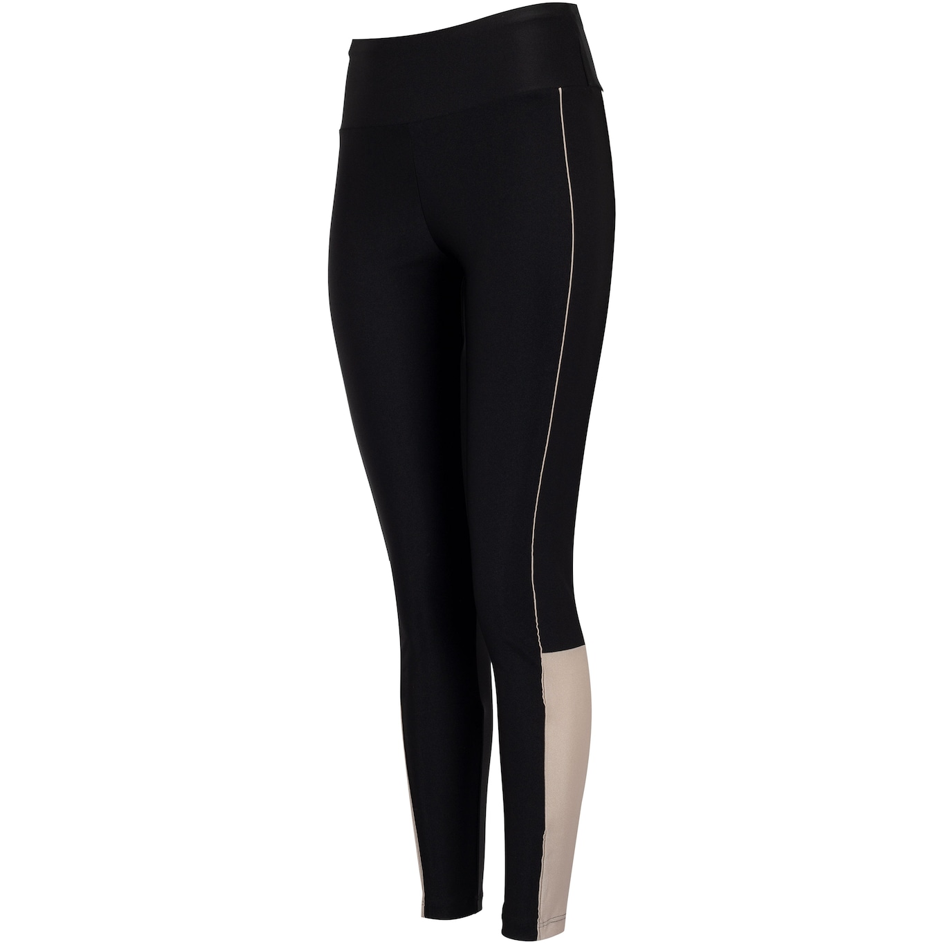 Calça Legging Feminina Oxer Brilho Vivo Lateral Cós Médio Média Compressão - Foto 6