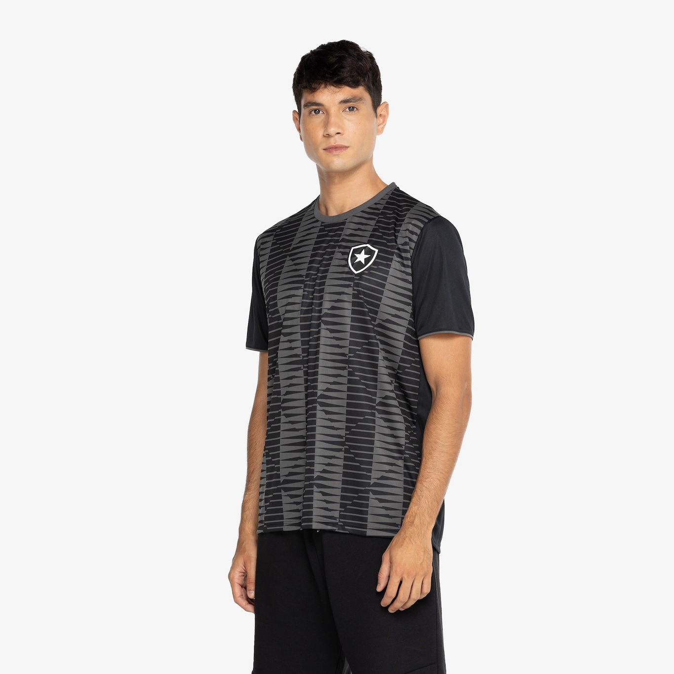 Camiseta do Botafogo Braziline Masculina Stripes - Foto 5