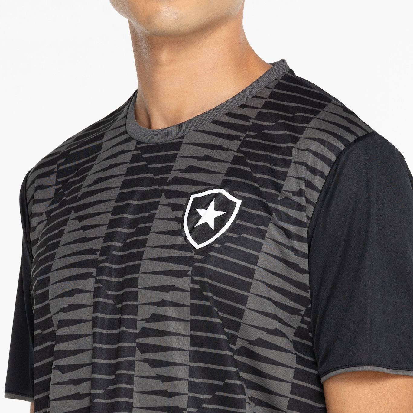 Camiseta do Botafogo Braziline Masculina Stripes - Foto 6