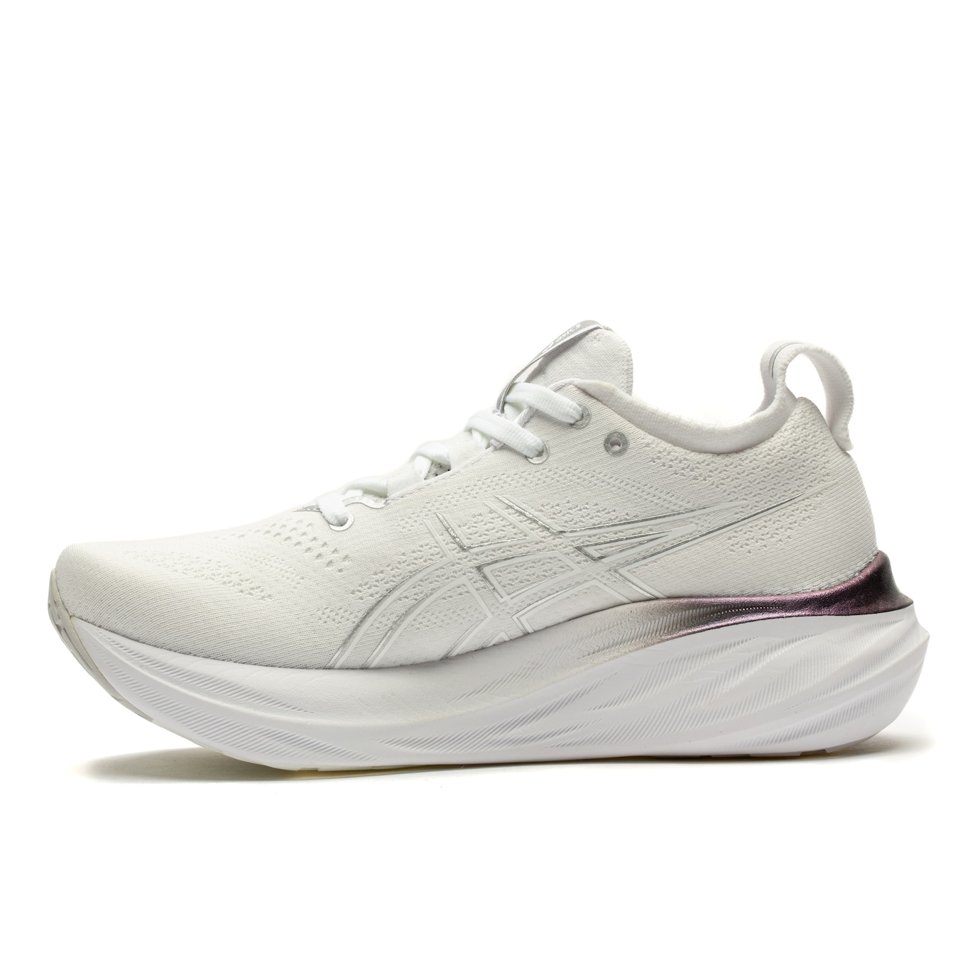 Tênis ASICS Gel-Nimbus 26 Platinum Feminino - Foto 3