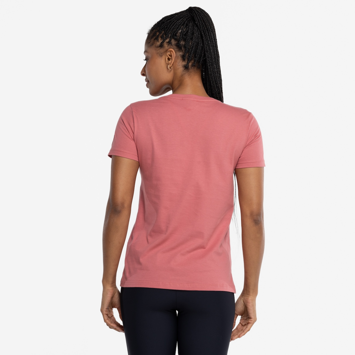 Camiseta Feminina ASICS Manga Curta Malha Cava Tradicional - Foto 3