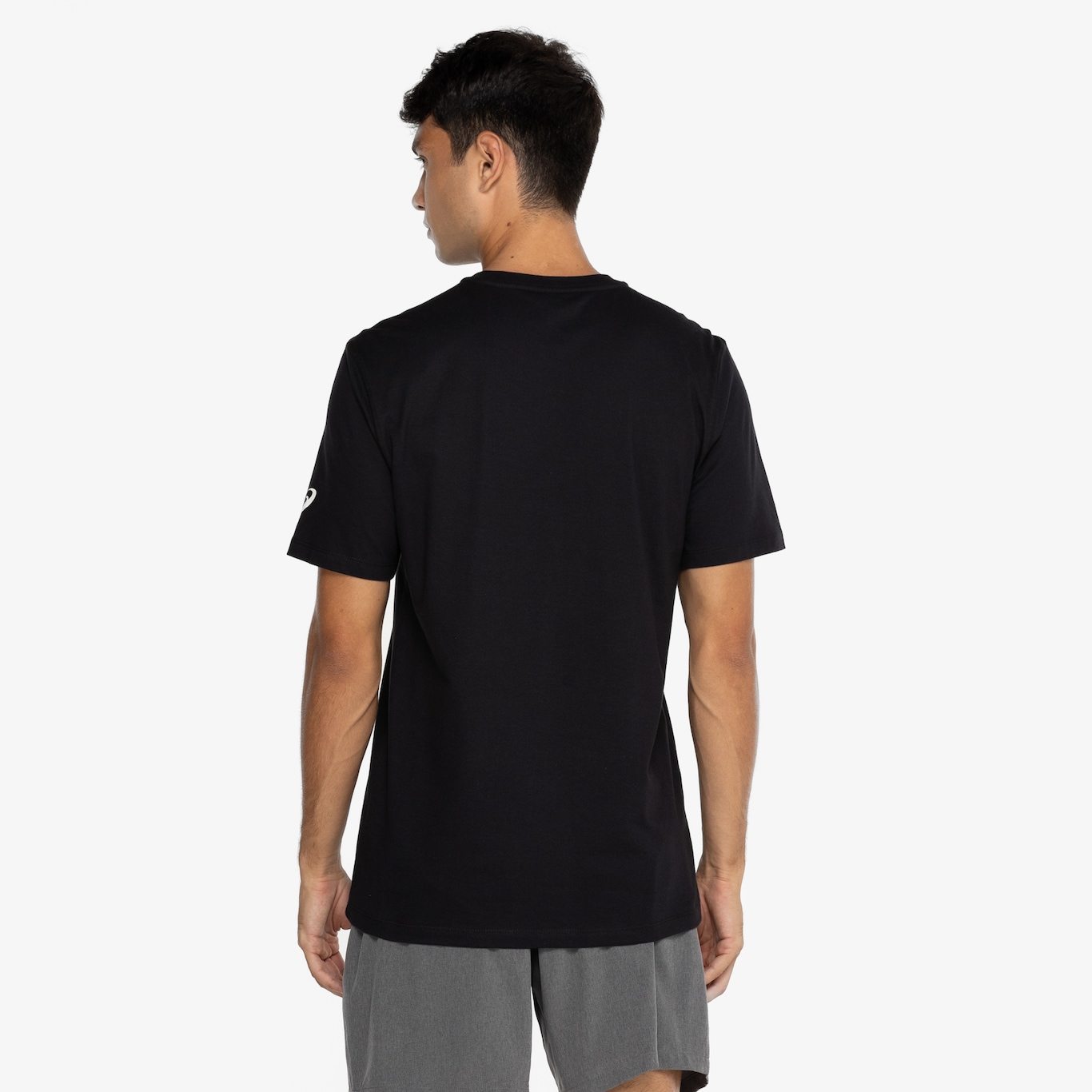 Camiseta Masculina ASICS Manga Curta Malha Box - Foto 3