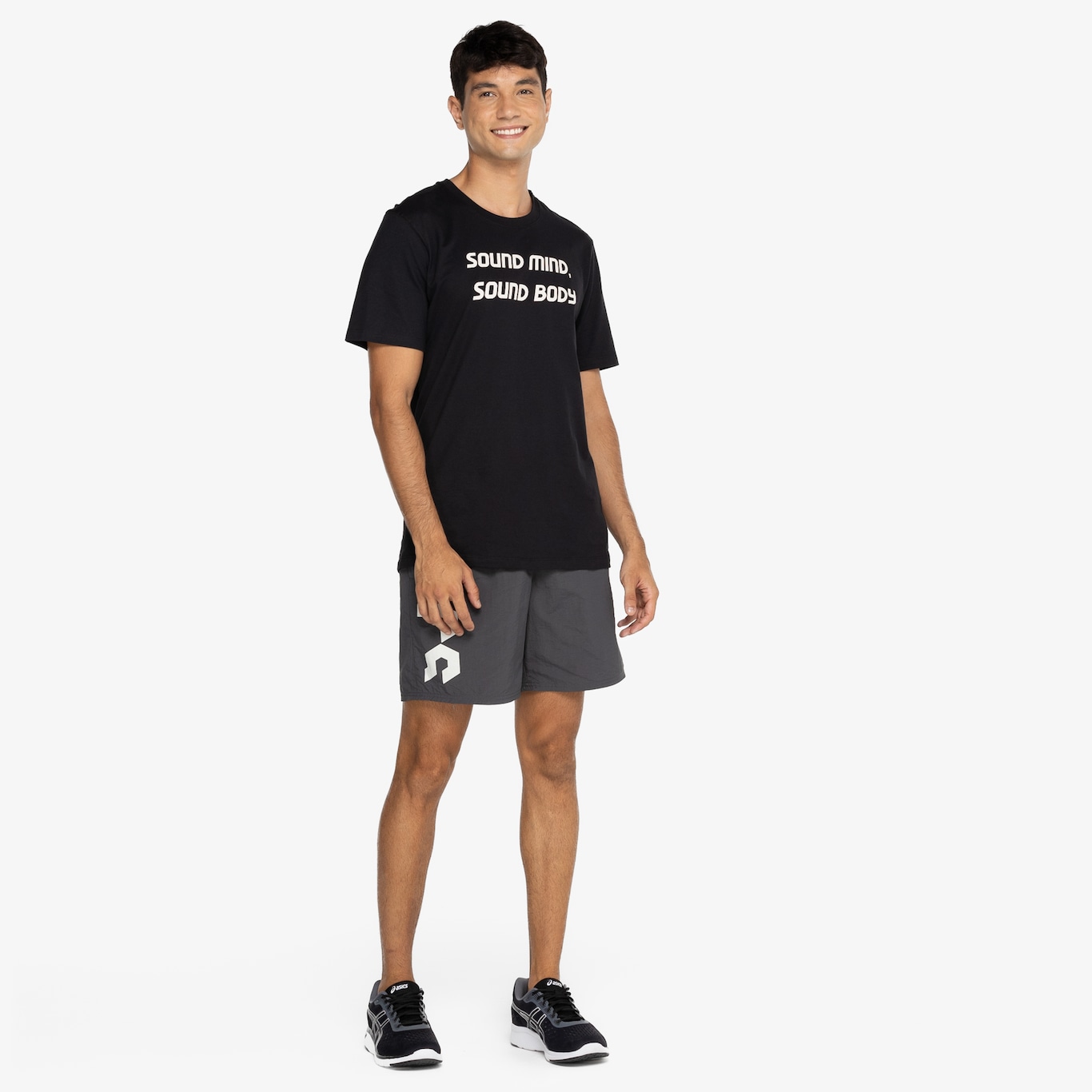 Camiseta Masculina ASICS Manga Curta Malha Box - Foto 5