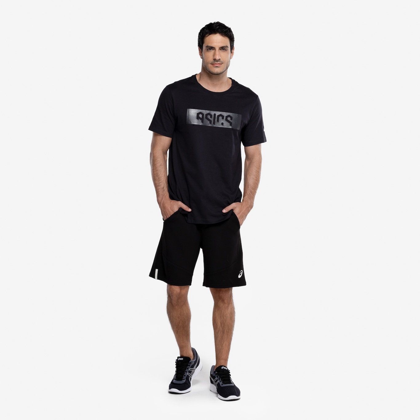 Camiseta Masculina ASICS Manga Curta Surton - Foto 4