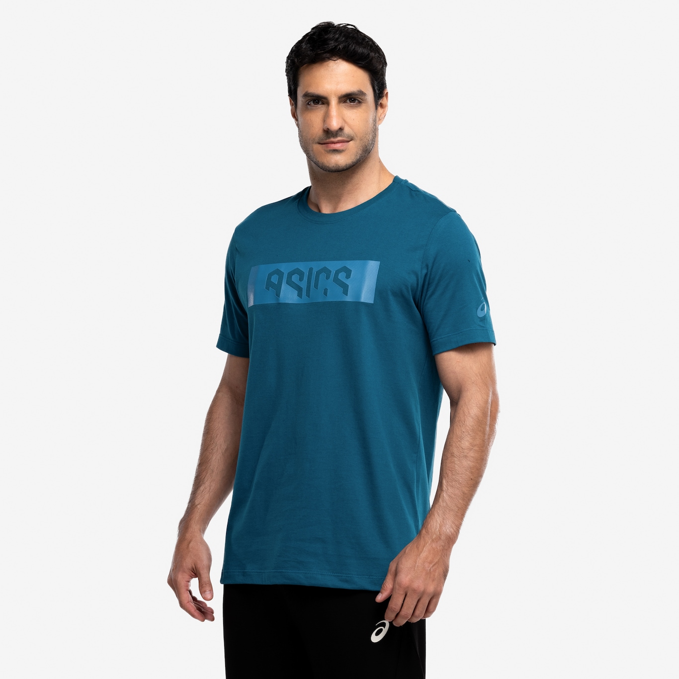 Camiseta Masculina ASICS Manga Curta Surton - Foto 4