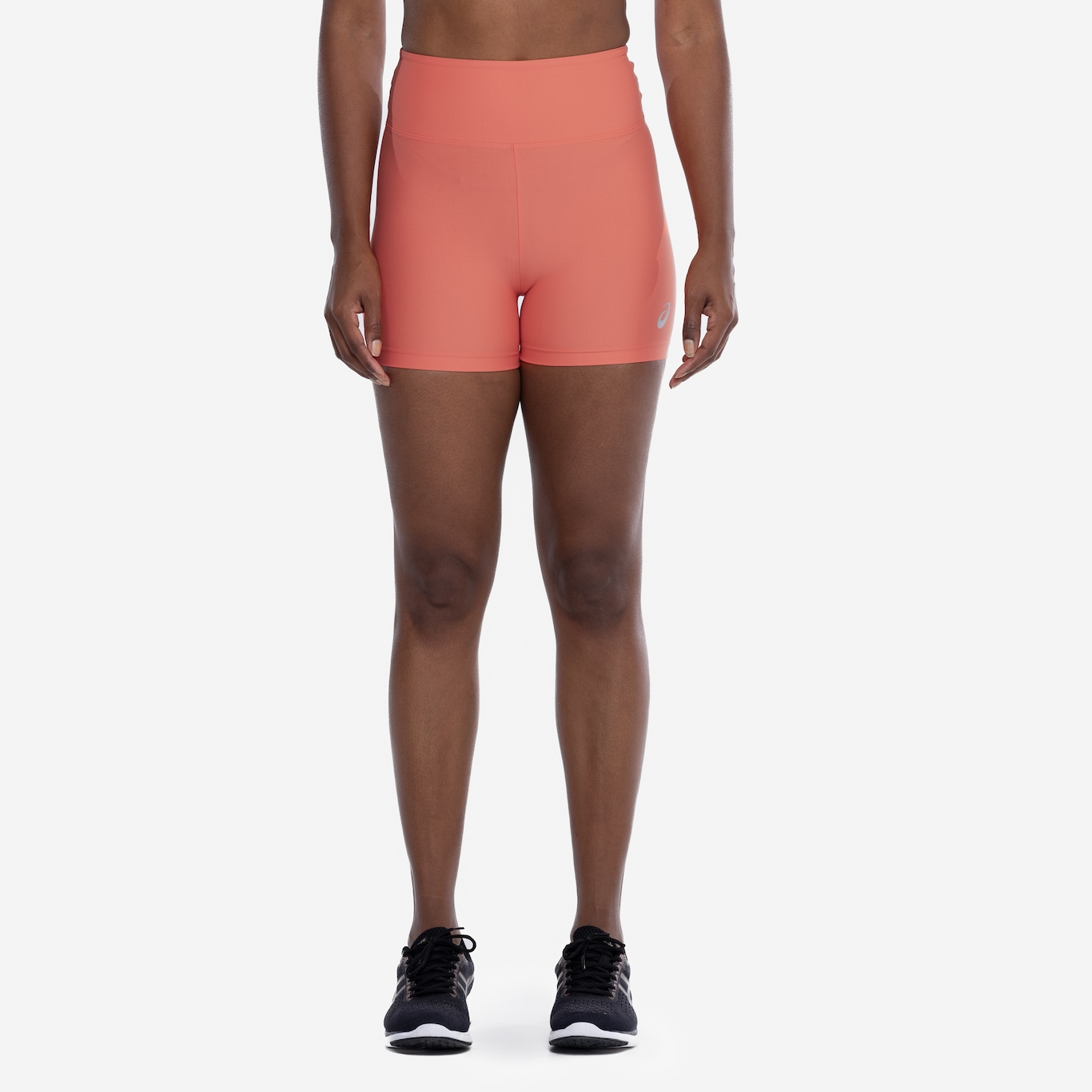 Short Feminino ASICS Média Compressão Cós Médio Bolso Costas - Foto 4