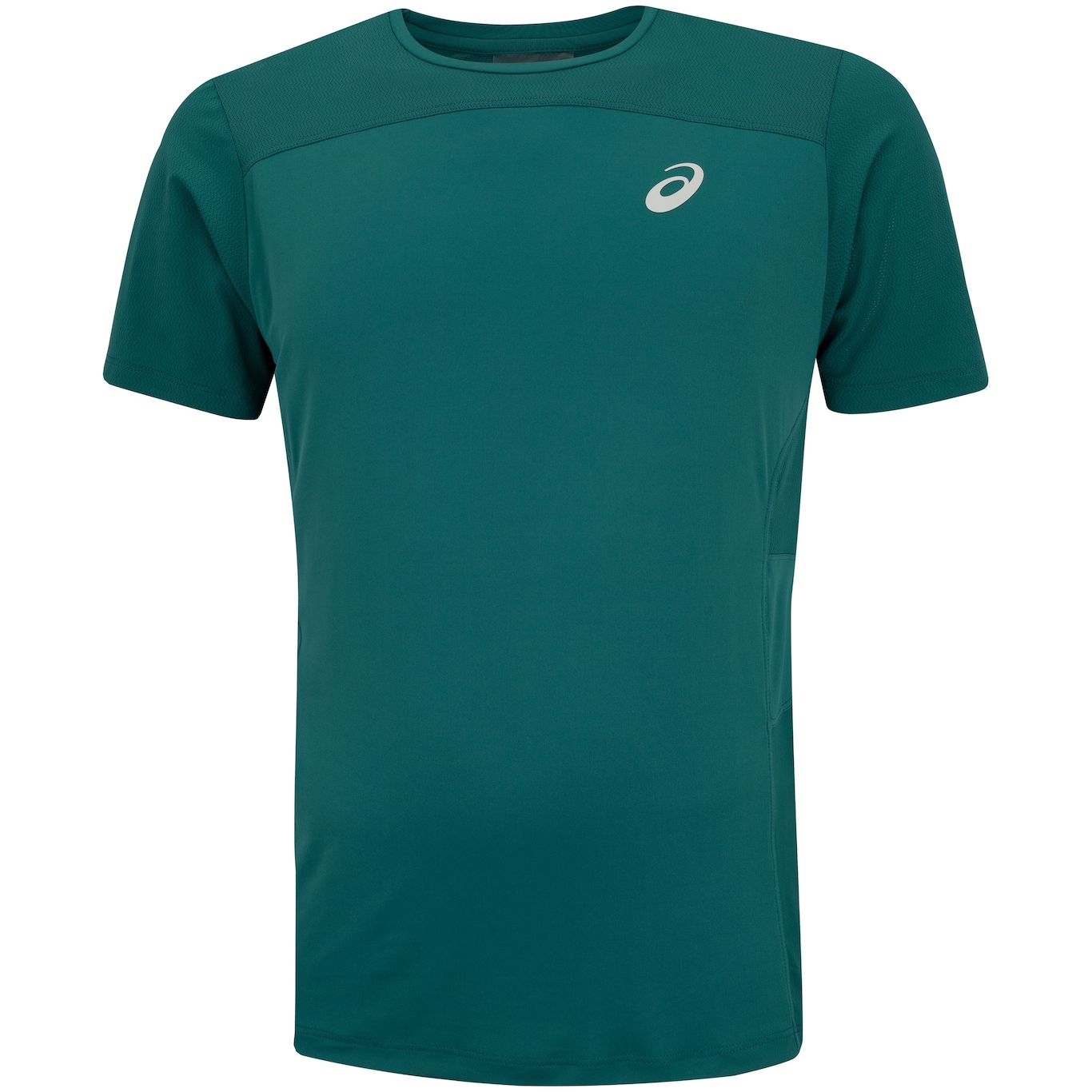 Camiseta Masculina ASICS Manga Curta Racket Recortada - Foto 1