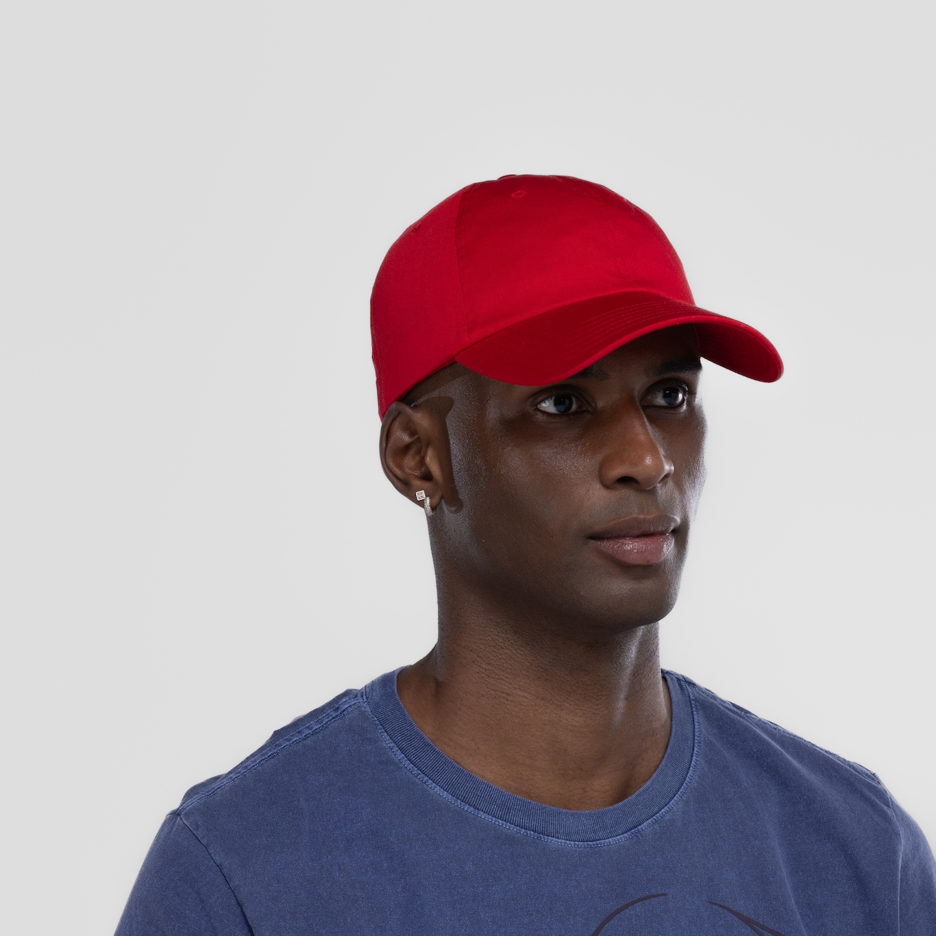 Boné Aba Curva Under Armour Strapback Team Blank Chin Adulto - Foto 3