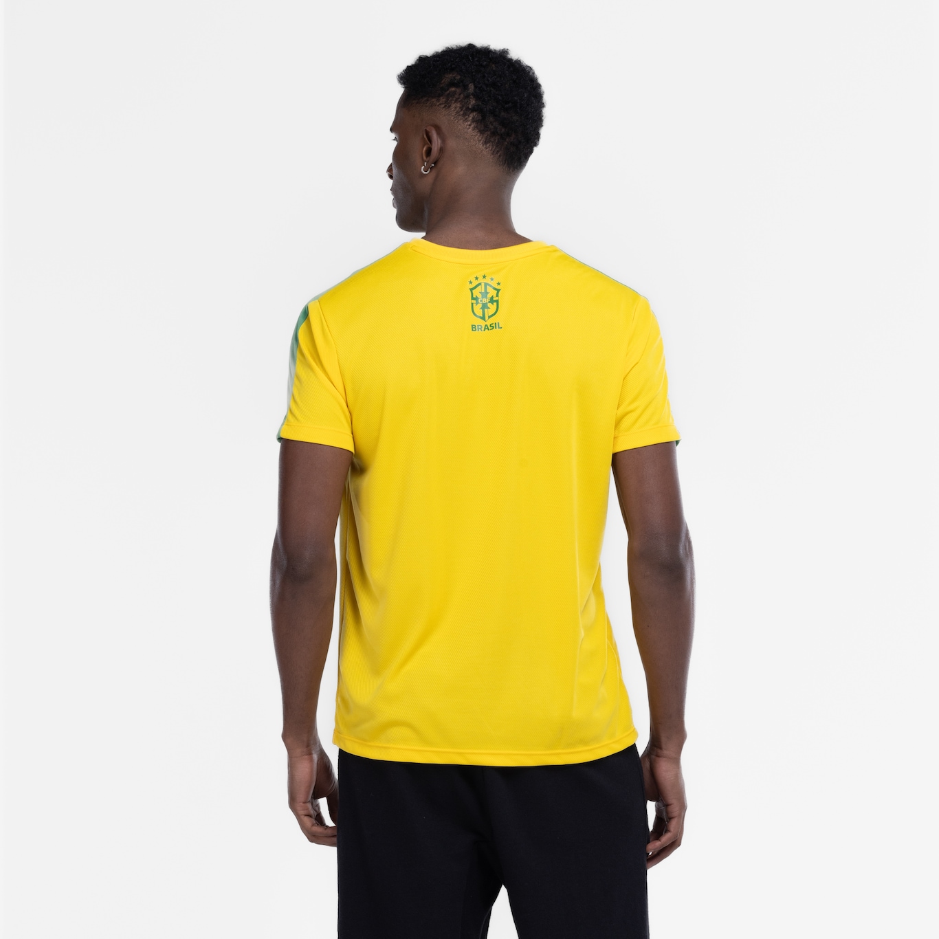 Camiseta do Brasil CBF Masculina Class Dry - Foto 3