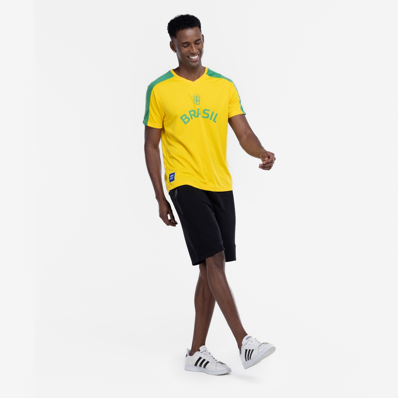 Camiseta do Brasil CBF Masculina Class Dry - Foto 4