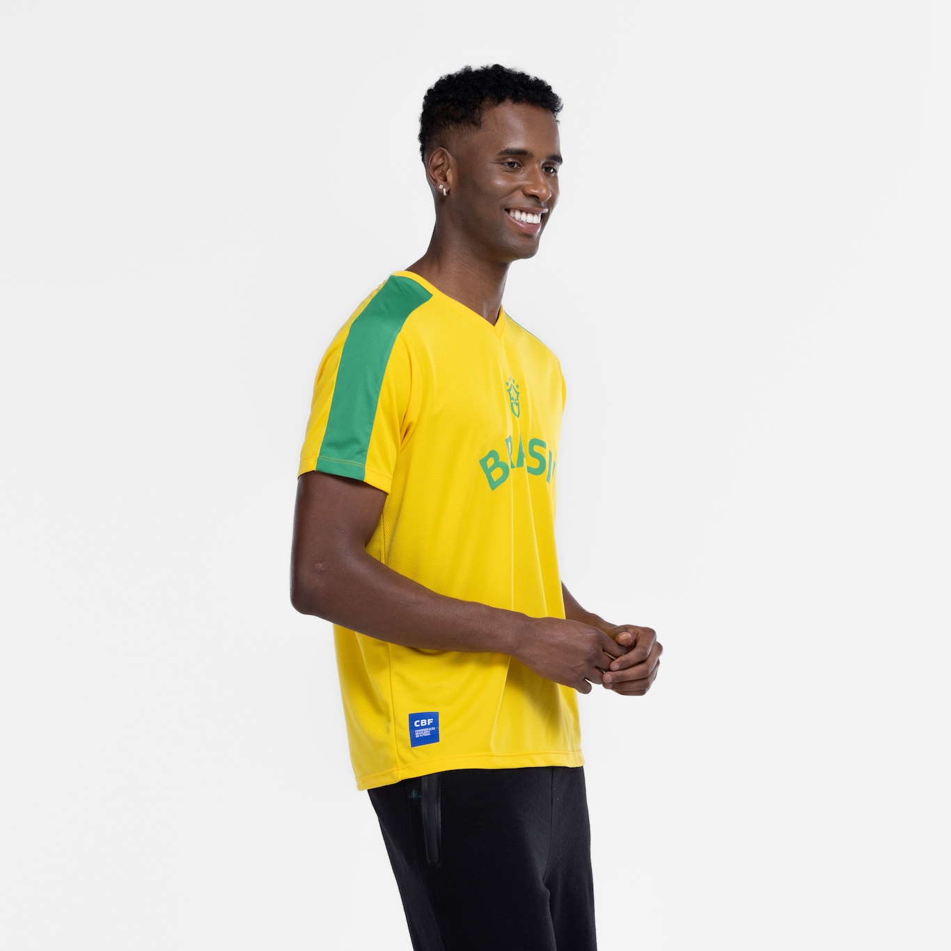 Camiseta do Brasil CBF Masculina Class Dry - Foto 5