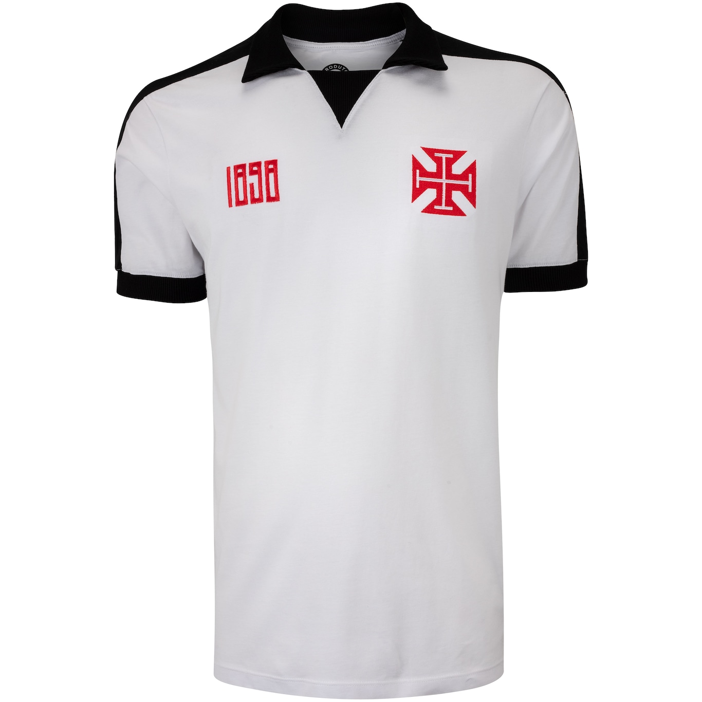 Camisa Polo do Vasco da Gama Masculina Retrô Anos 80 - Foto 1