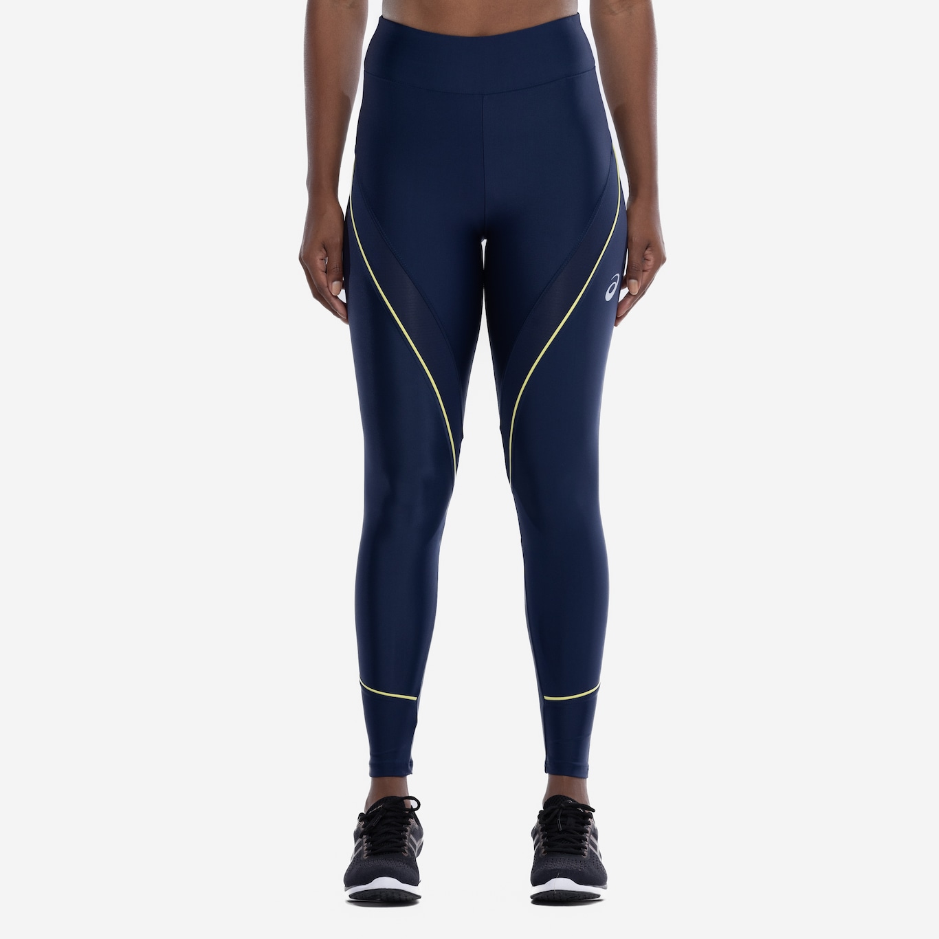 Calça Legging Feminina ASICS Recorte Mesh - Foto 4