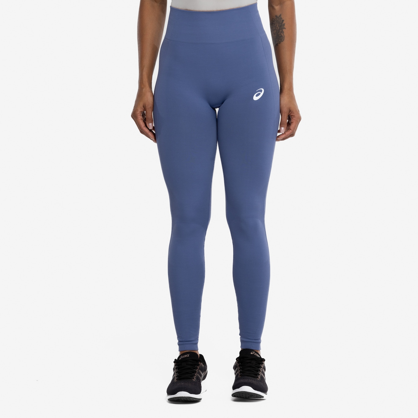 Calça Legging Feminina ASICS Seamless Fio Emana - Foto 4