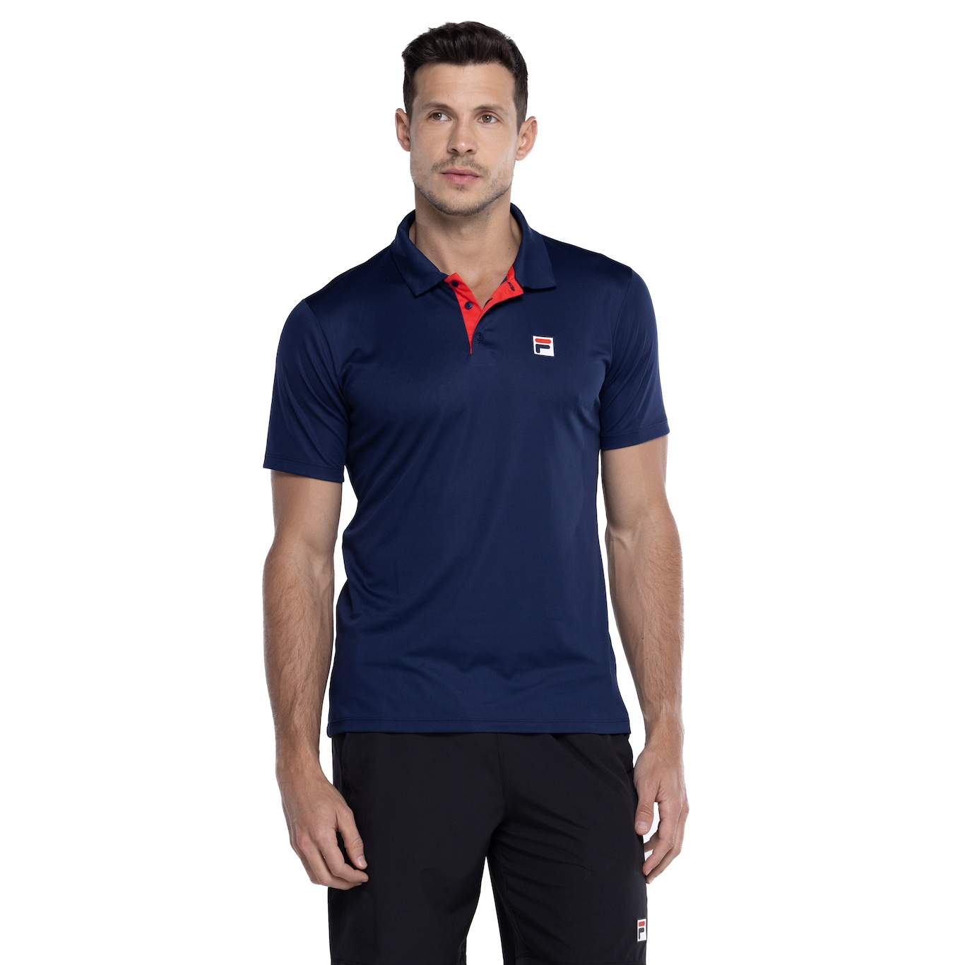 Camisa Polo Masculina Fila Player Fbox II - Video 1