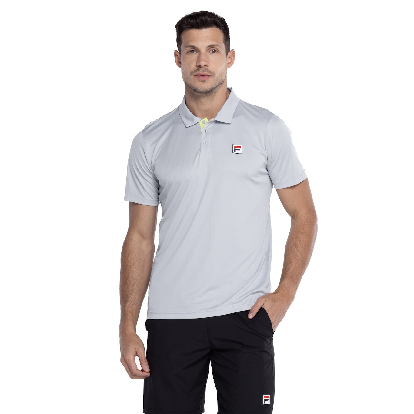 Camisa Polo Masculina Fila Player Fbox II - Video 1