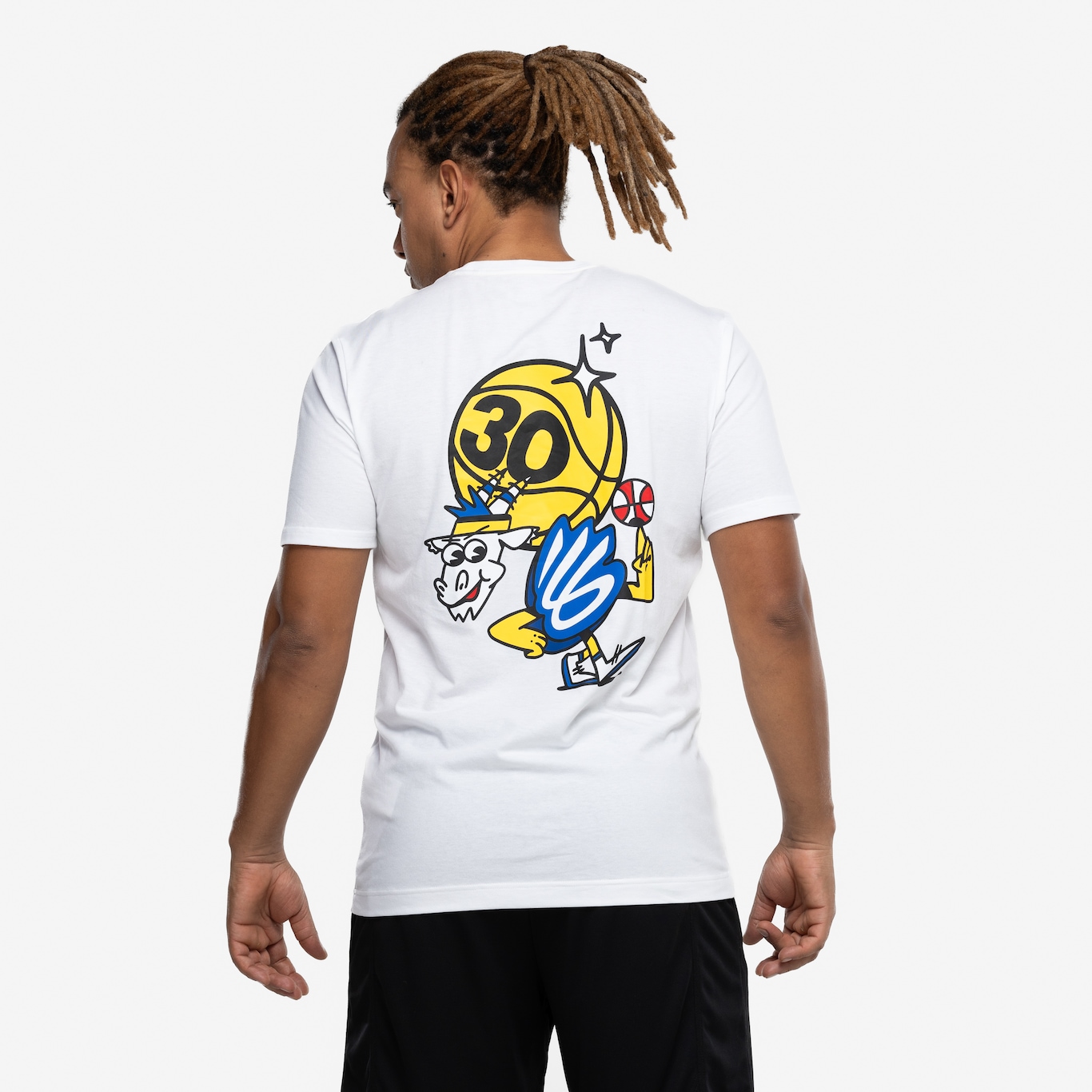 Camiseta Stephen Curry Under Armour Masculina Dub Goat - Foto 3