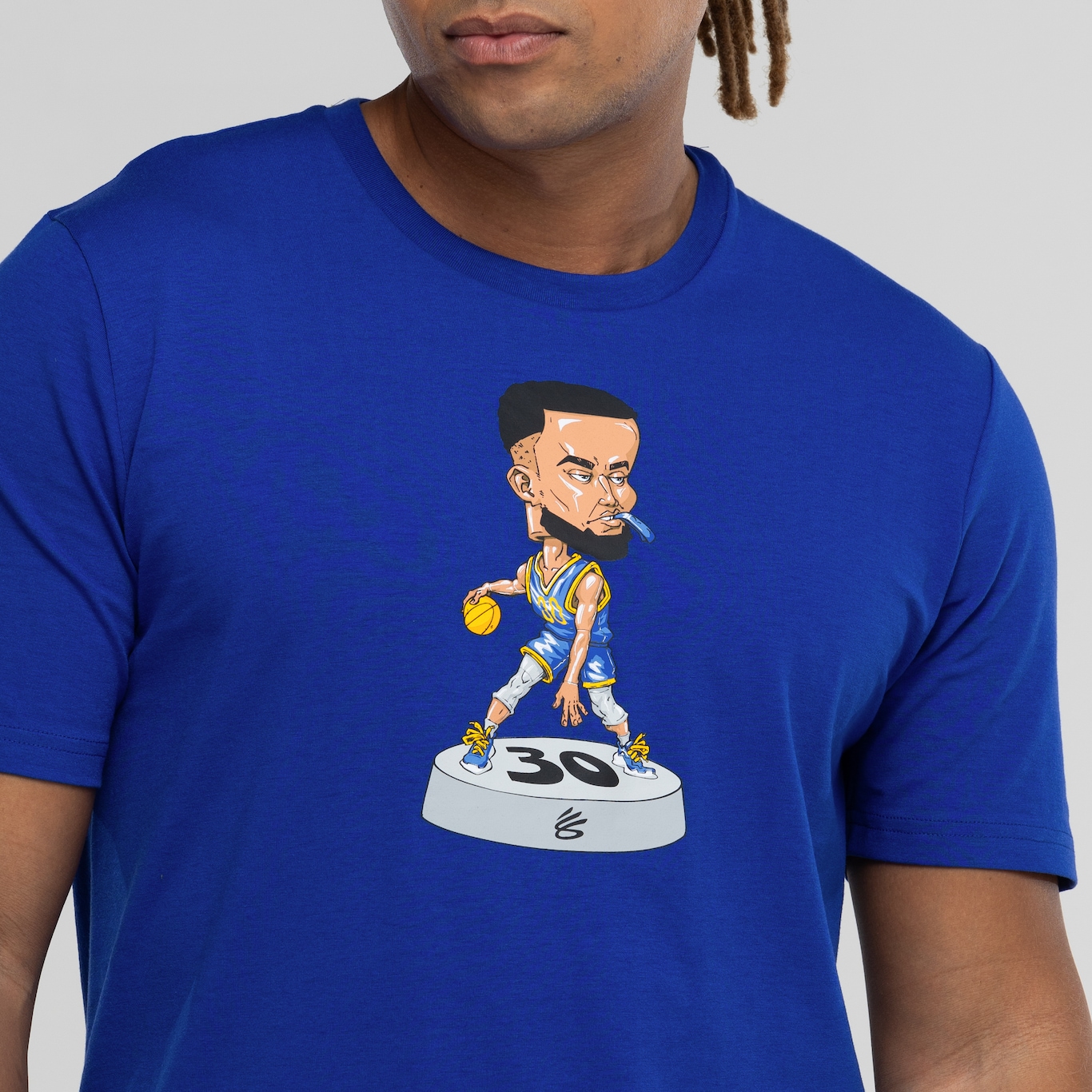 Camiseta do Stephen Curry Under Armour Masculina Bobble Head - Foto 6