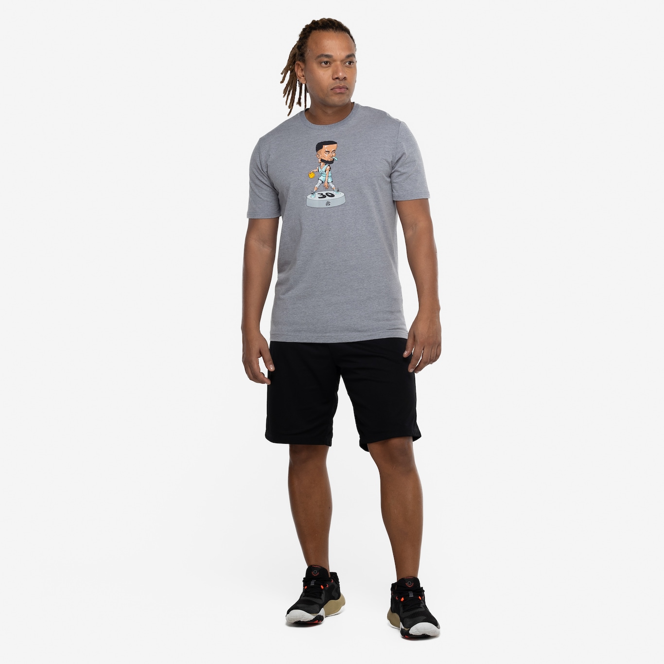 Camiseta do Stephen Curry Under Armour Masculina Bobble Head - Foto 4