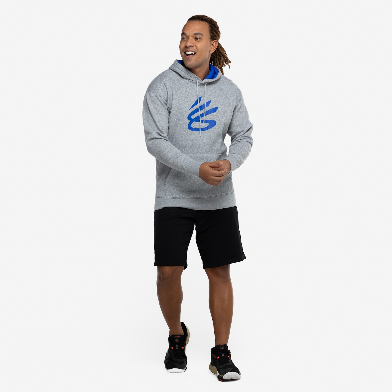 Blusa de Moletom Stephen Curry Under Armour Masculino com Capuz Splash - Foto 4