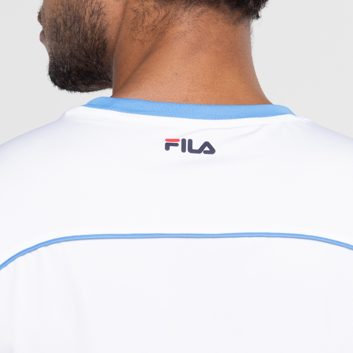 Camiseta Masculina Fila Manga Curta Backspin Sleeve - Foto 5