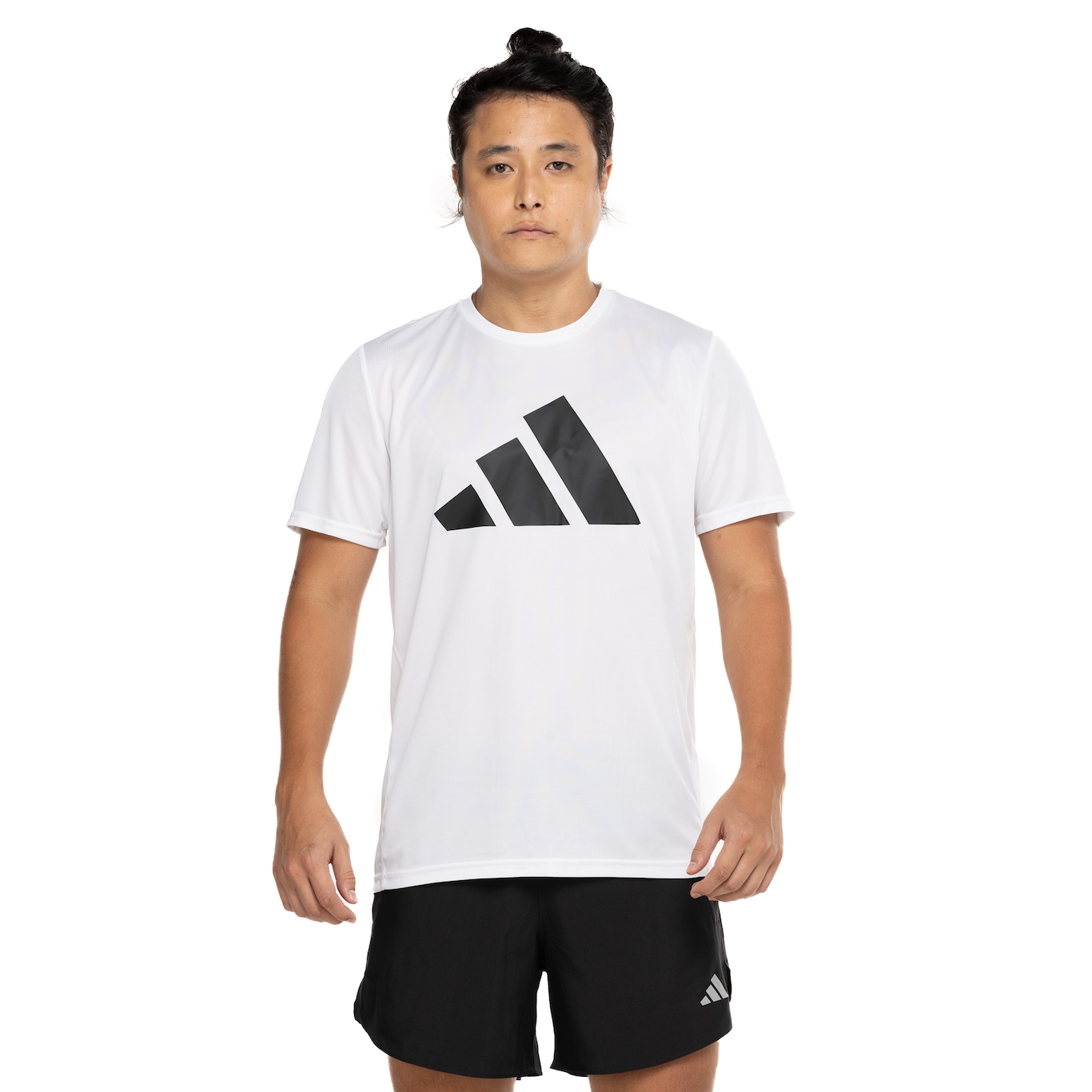 Camiseta Masculina adidas Manga Curta Run It - Video 1