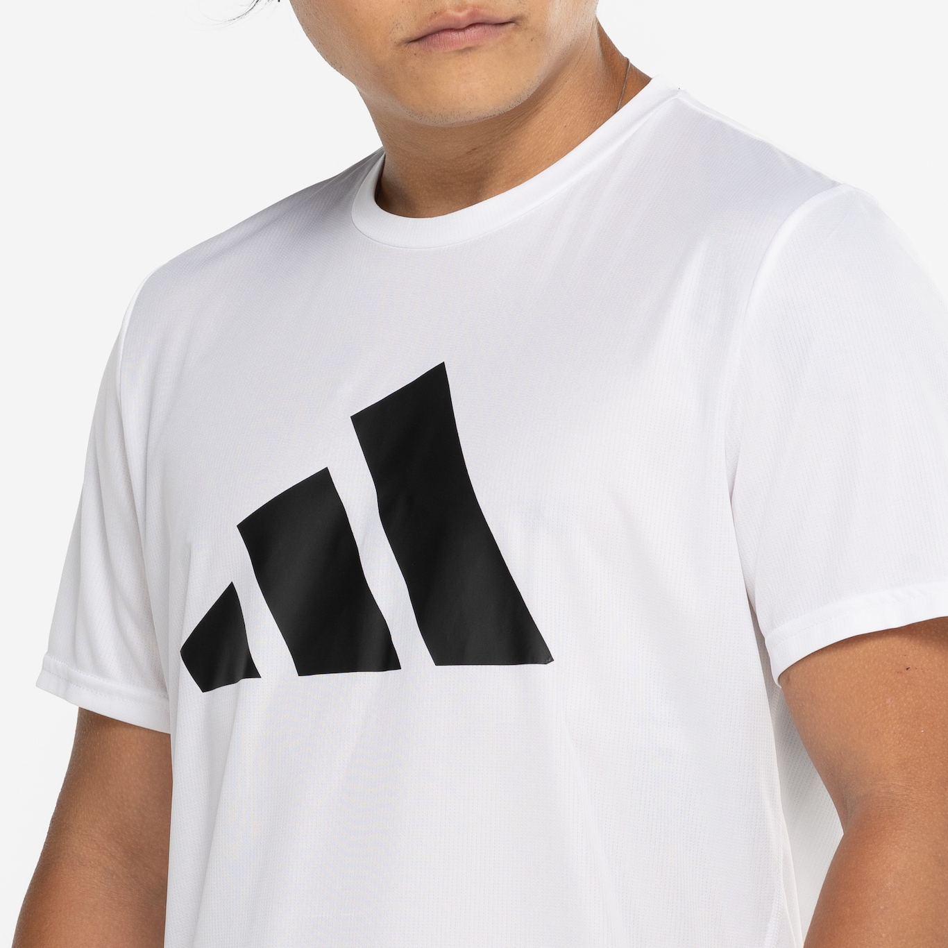 Camiseta Masculina adidas Manga Curta Run It - Foto 6