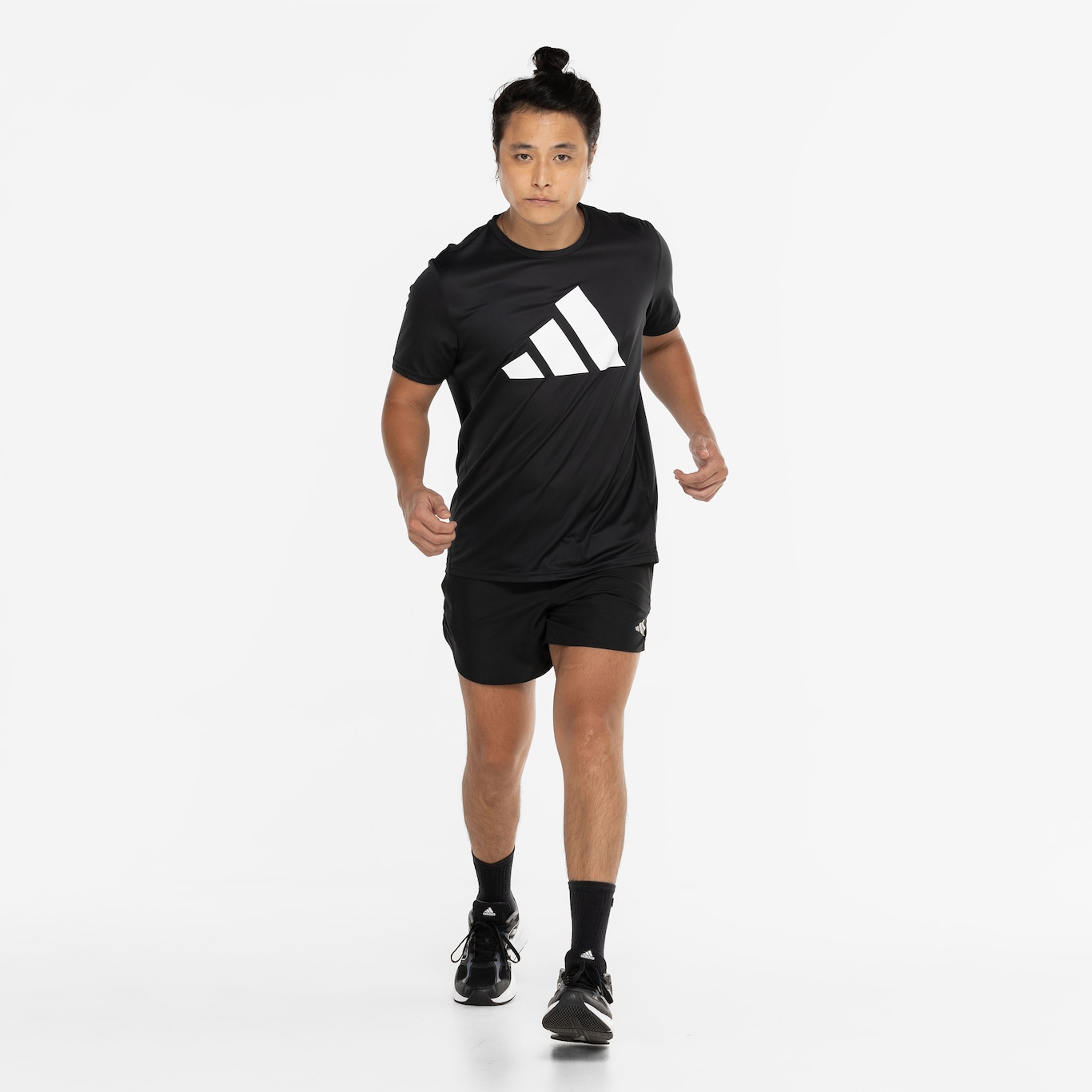 Camiseta Masculina adidas Manga Curta Run It - Foto 4