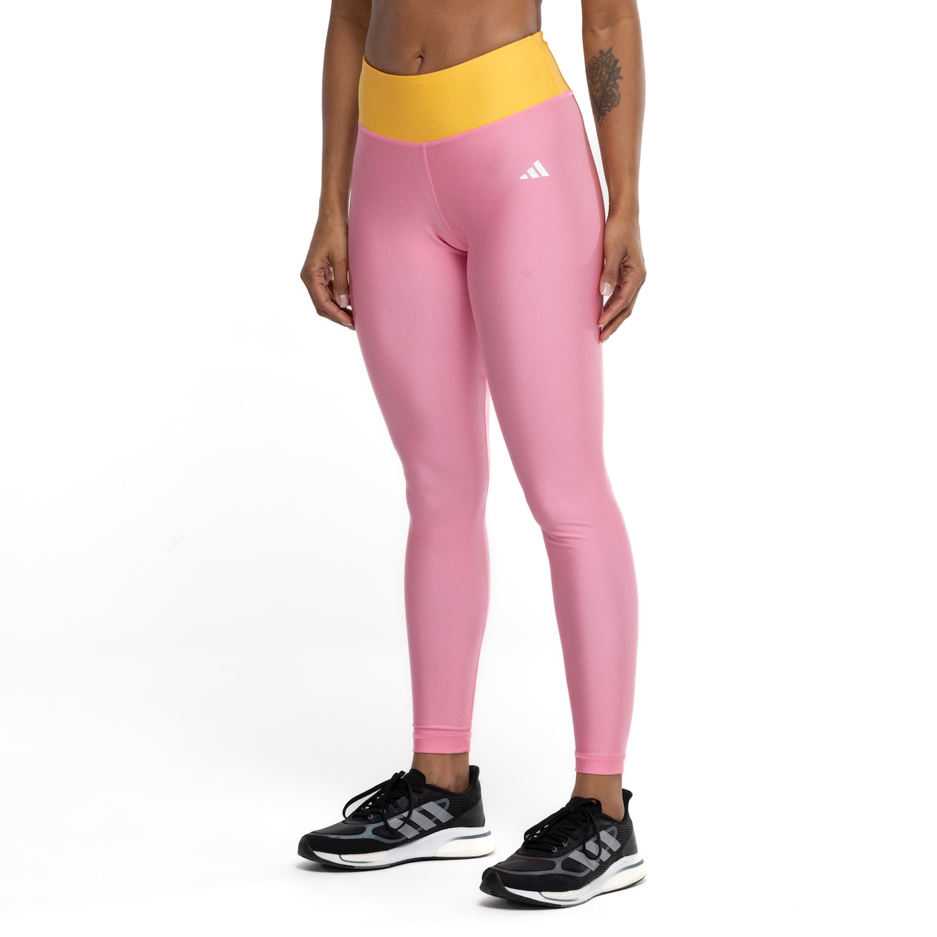 Calça Legging Feminina adidas Latin Fit Color - Video 1