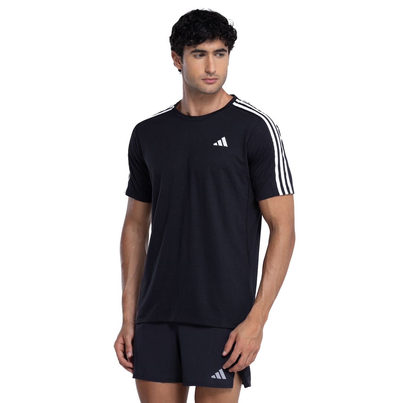 Camiseta Masculina adidas Manga Curta OTR 3S Tee - Video 1