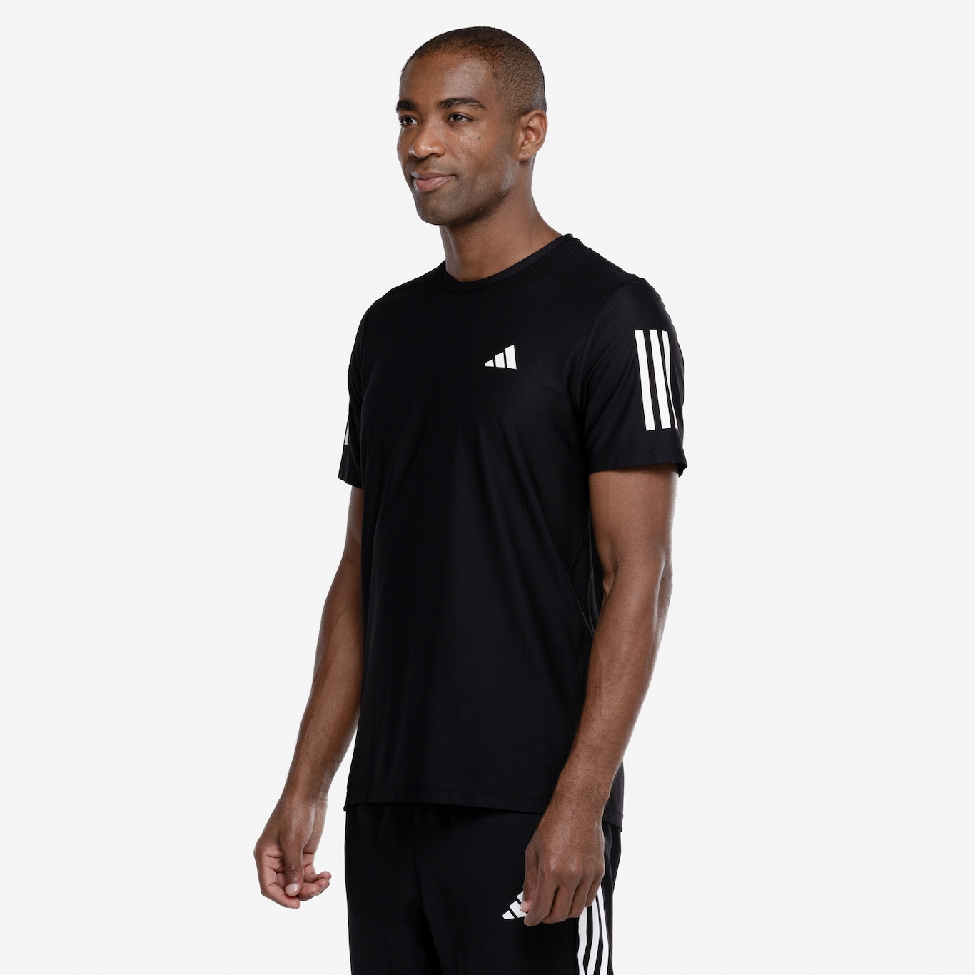 Camiseta Masculina adidas Manga Curta Own The Run Base - Foto 5