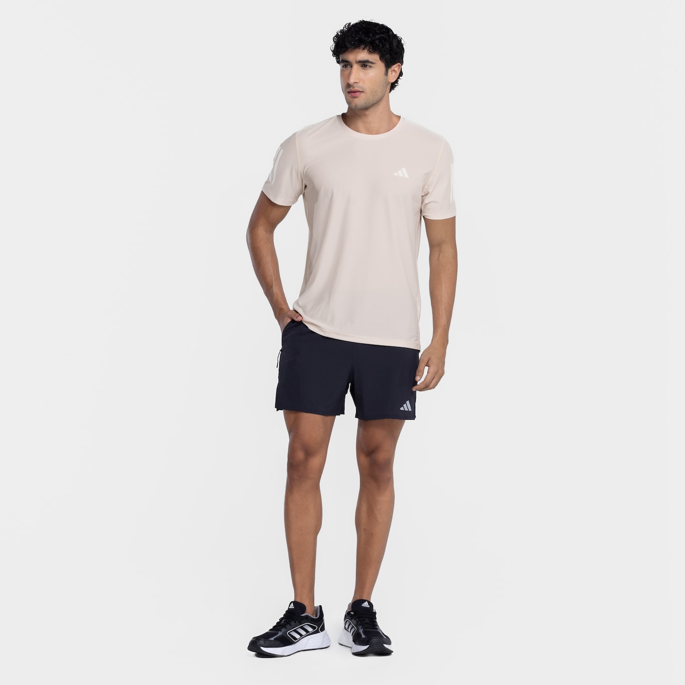 Camiseta Masculina adidas Manga Curta Own The Run Base - Foto 4