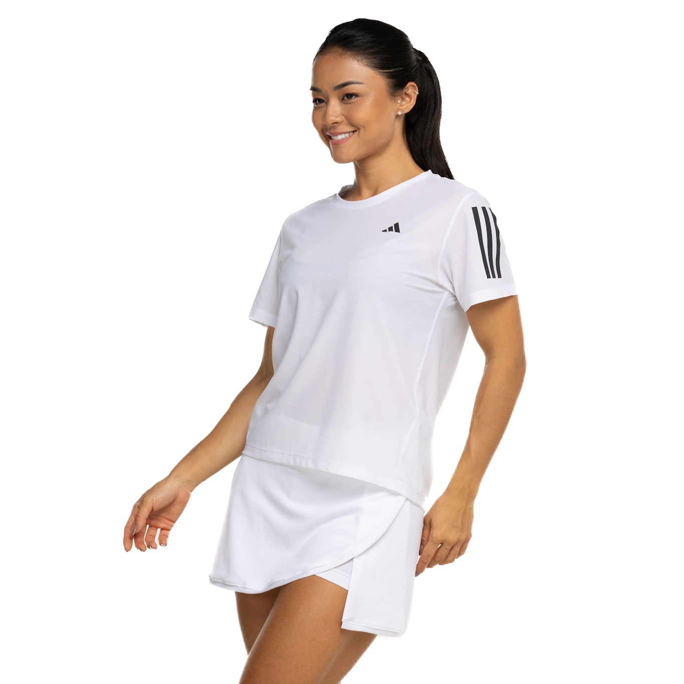 Camiseta Feminina adidas Manga Curta Own The Run Base - Video 1