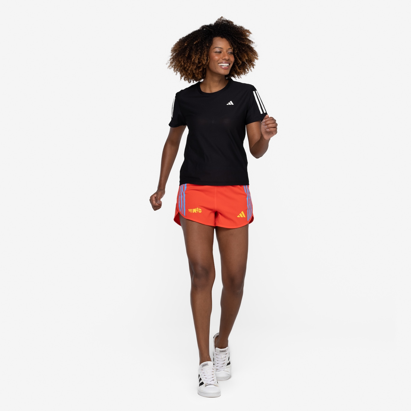 Camiseta Feminina adidas Manga Curta Own The Run Base - Foto 4