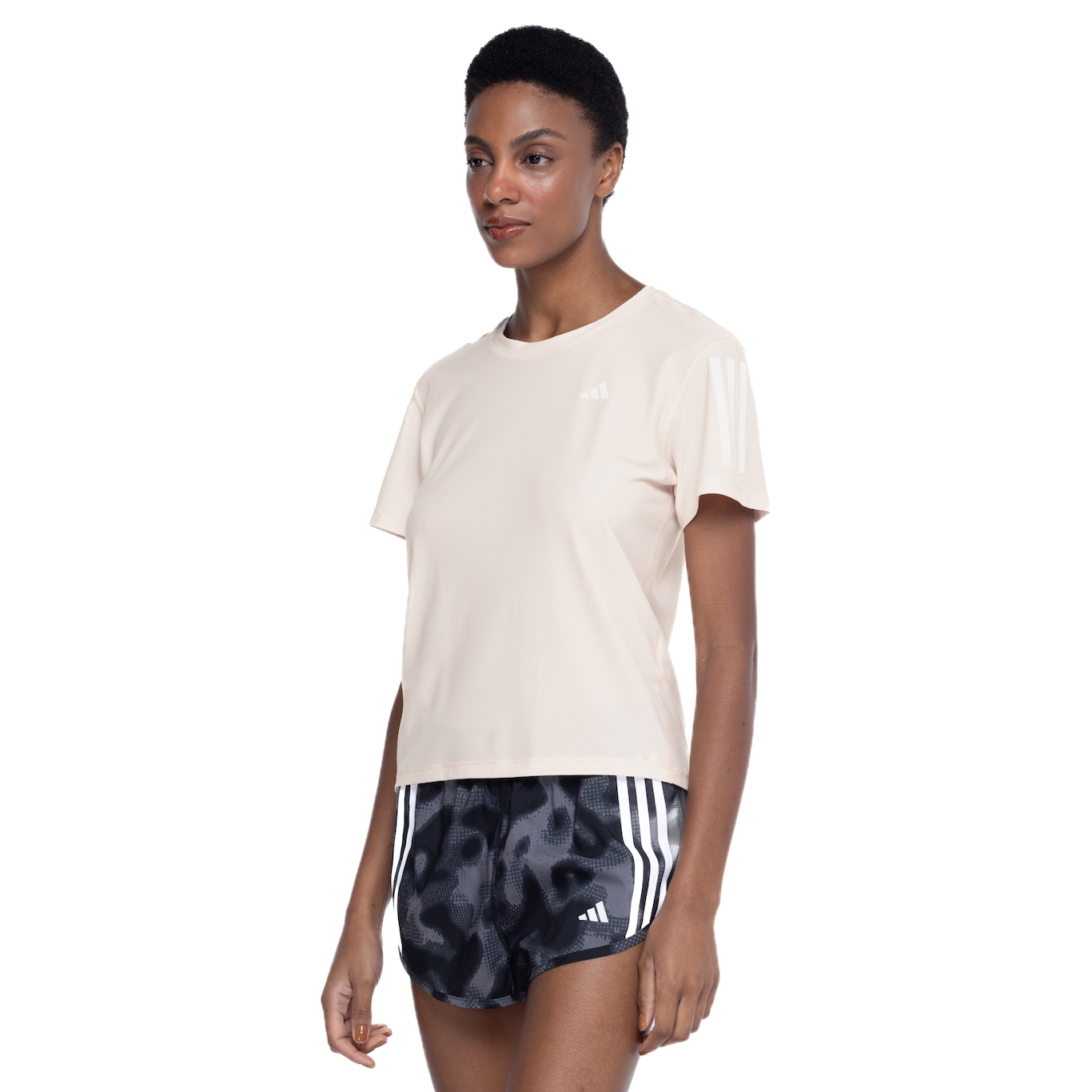 Camiseta Feminina adidas Manga Curta Own The Run Base - Video 1