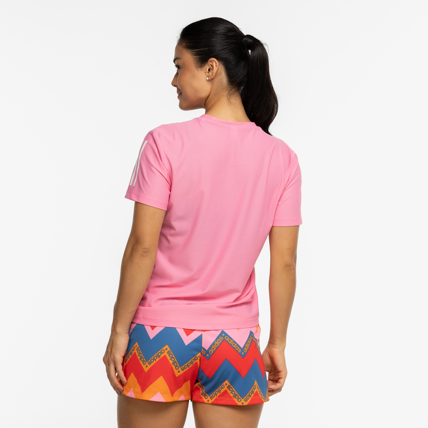 Camiseta Feminina adidas Manga Curta Own The Run Base - Foto 3