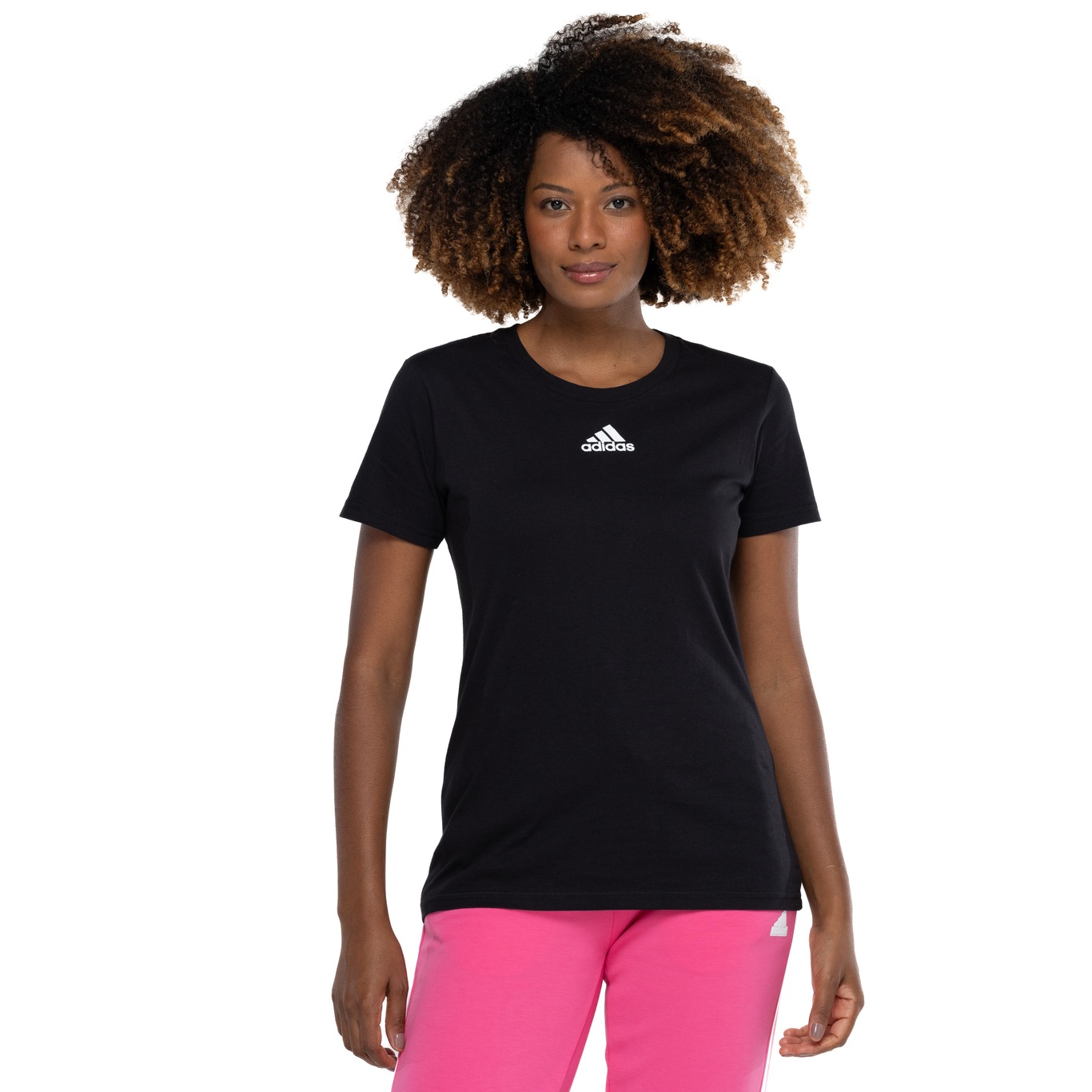 Camiseta Feminina adidas Small Logo - Video 1