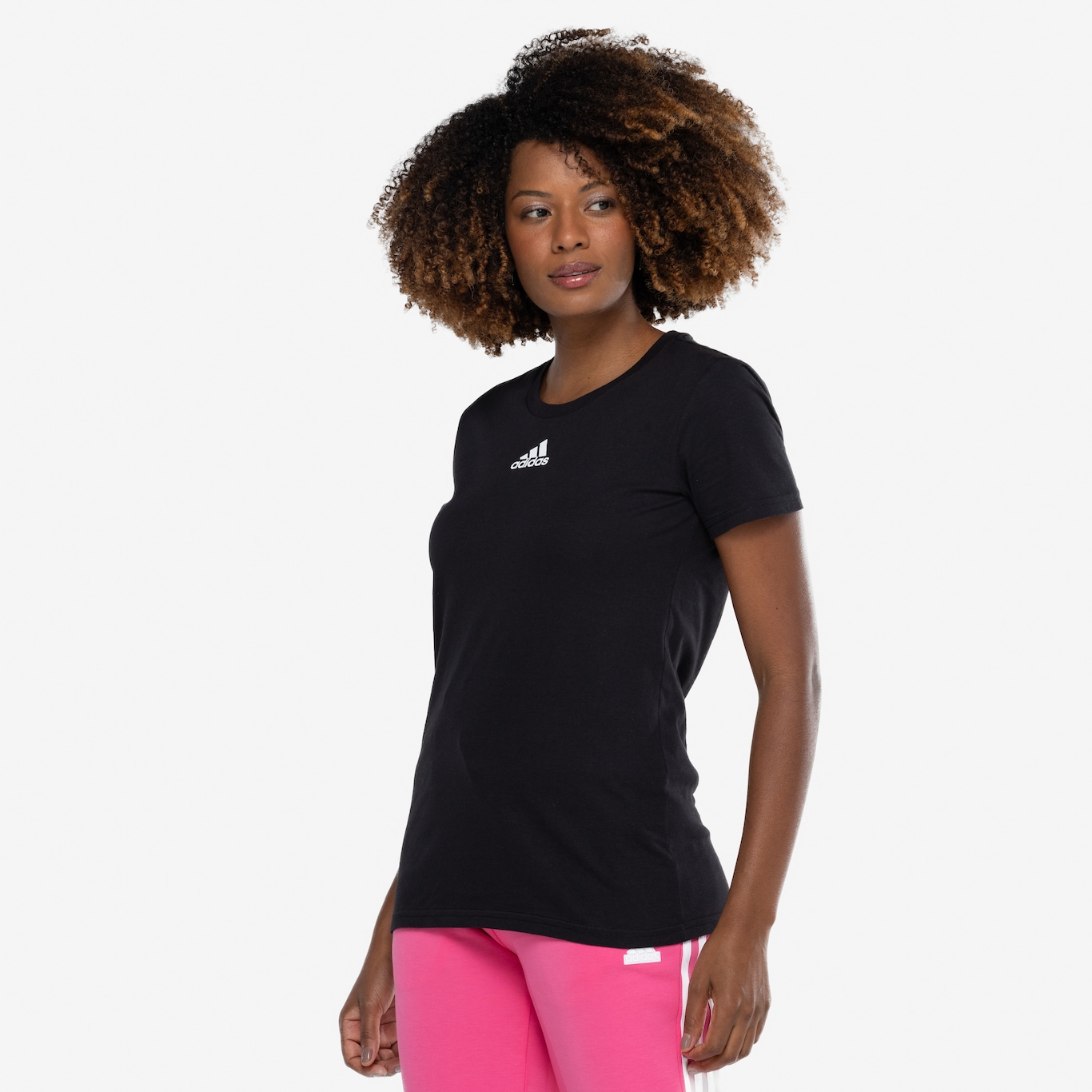 Camiseta Feminina adidas Small Logo - Foto 5