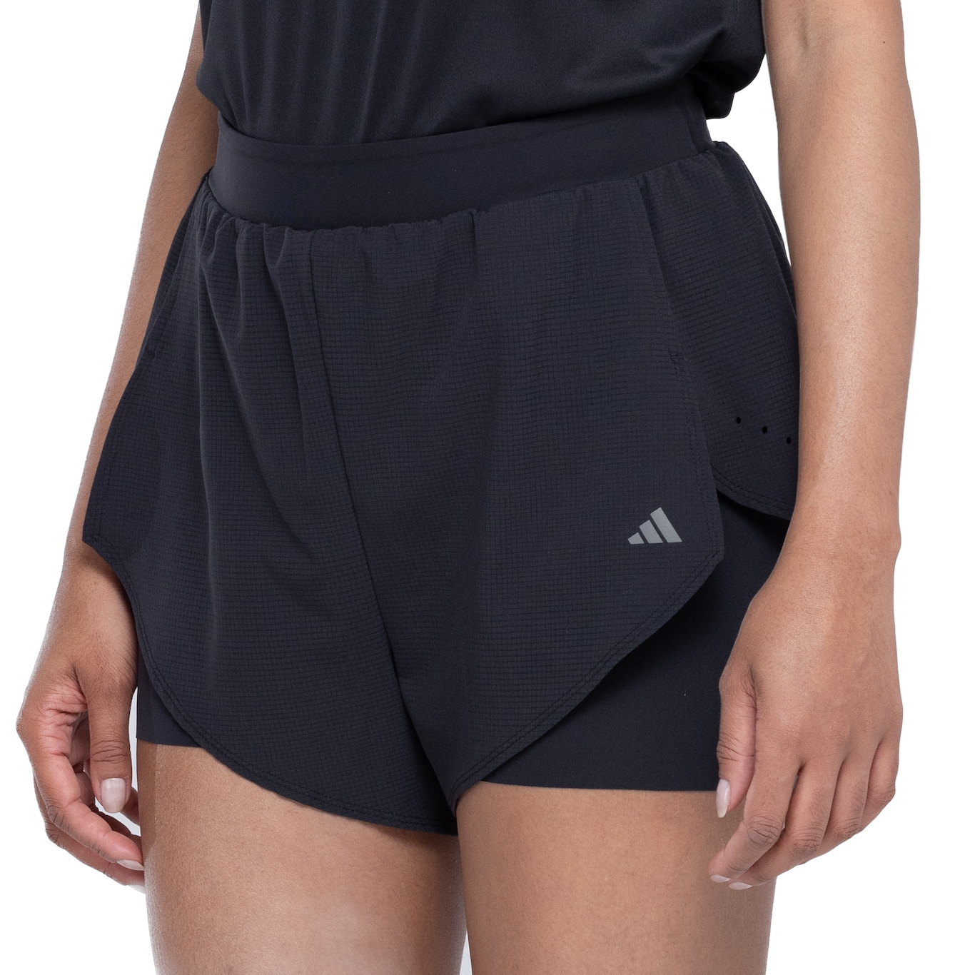 Short Feminino adidas D4T Hiit 2in1sh - Video 1